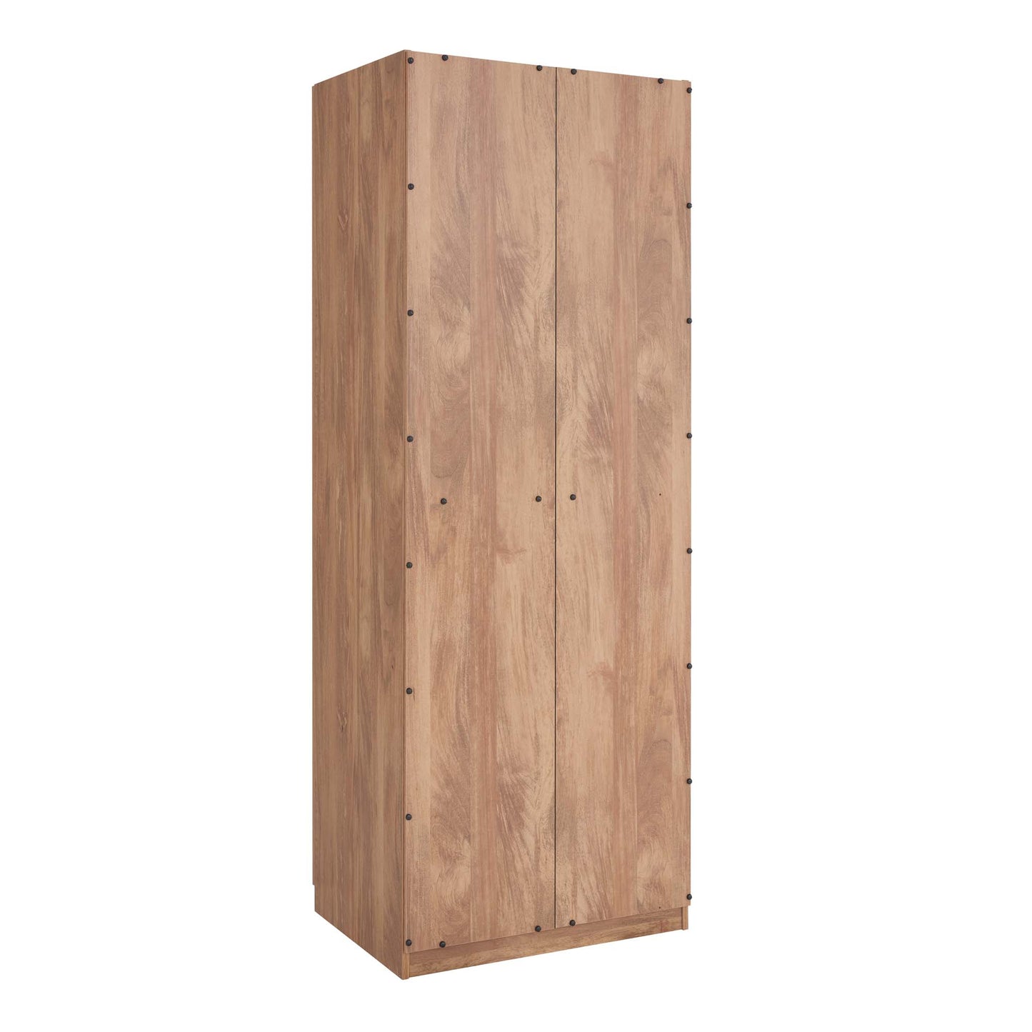 Lee Modern 32" Wardrobe Closet in Golden Brown WC001-GB