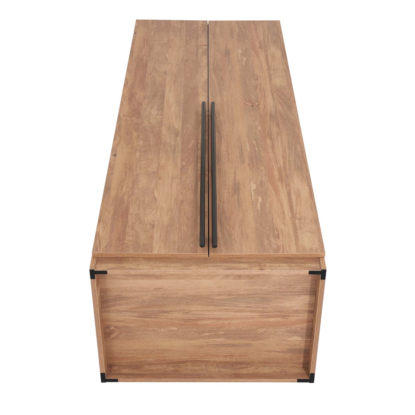 Lee Modern 32" Wardrobe Closet in Golden Brown WC001-GB