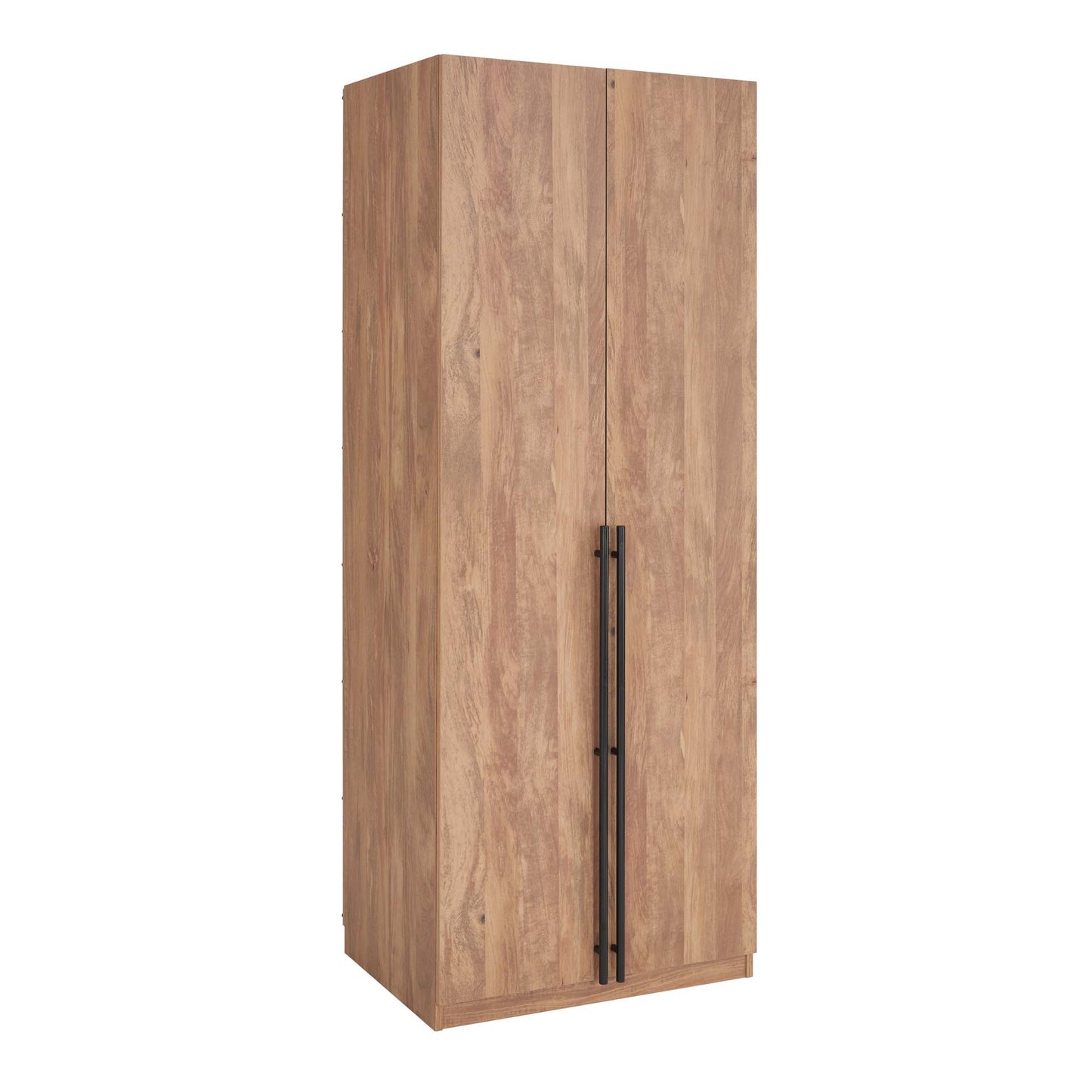 Lee Modern 32" Wardrobe Closet in Golden Brown WC001-GB