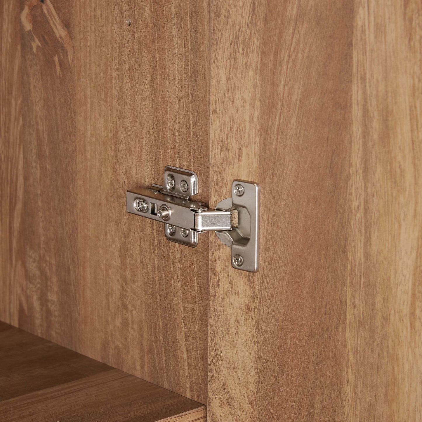 Lee Modern 32" Wardrobe Closet in Golden Brown WC001-GB