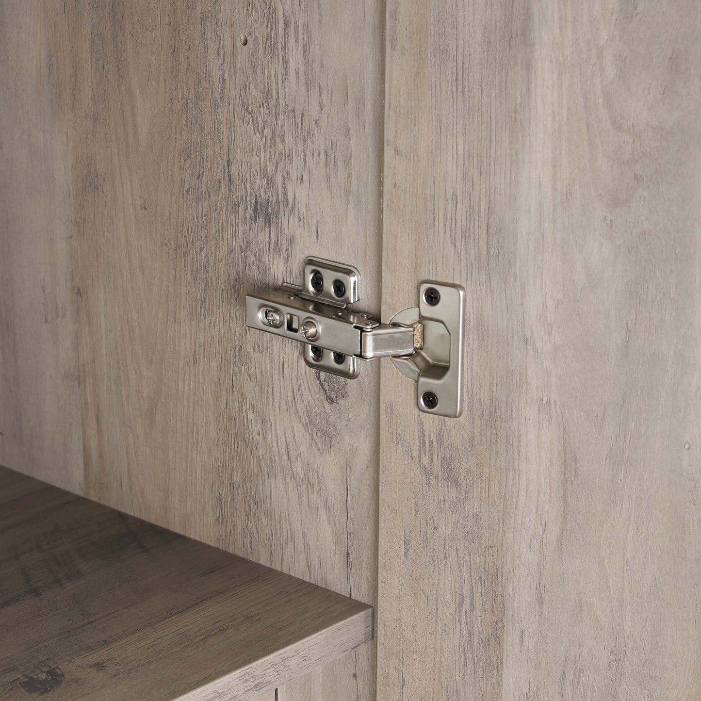 Lee Modern 32" Wardrobe Closet in Rustic Gray WC001-GY