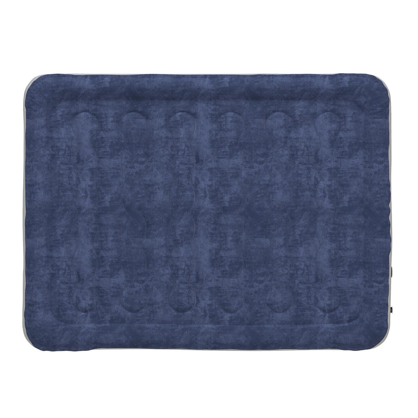 Kellos 18 inch Air Mattress with ETL Certified Internal Electric Pump and Carrying Case - Queen Blue