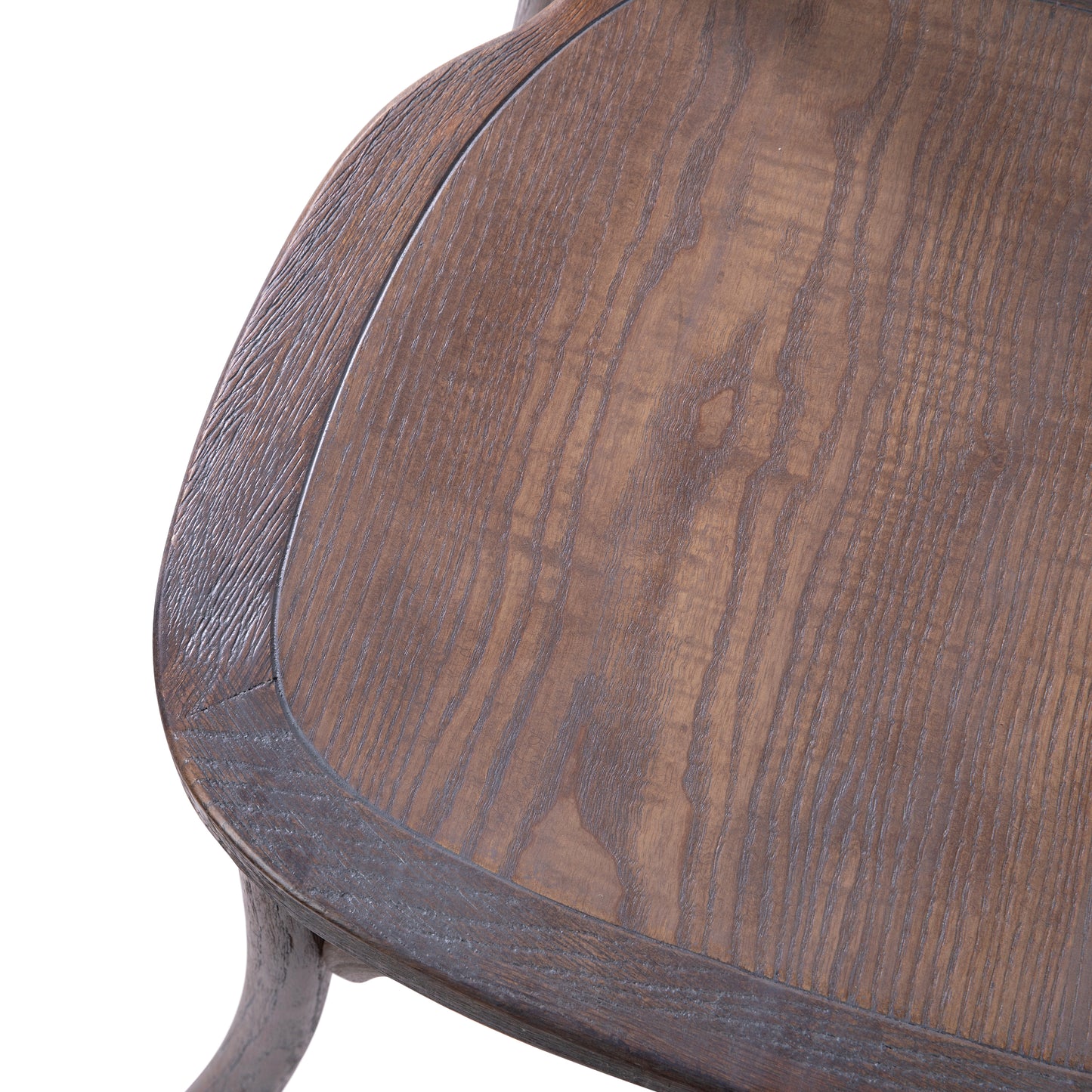 Advantage Gray Wash Dark Driftwood X-Back Chair Dark Driftwood