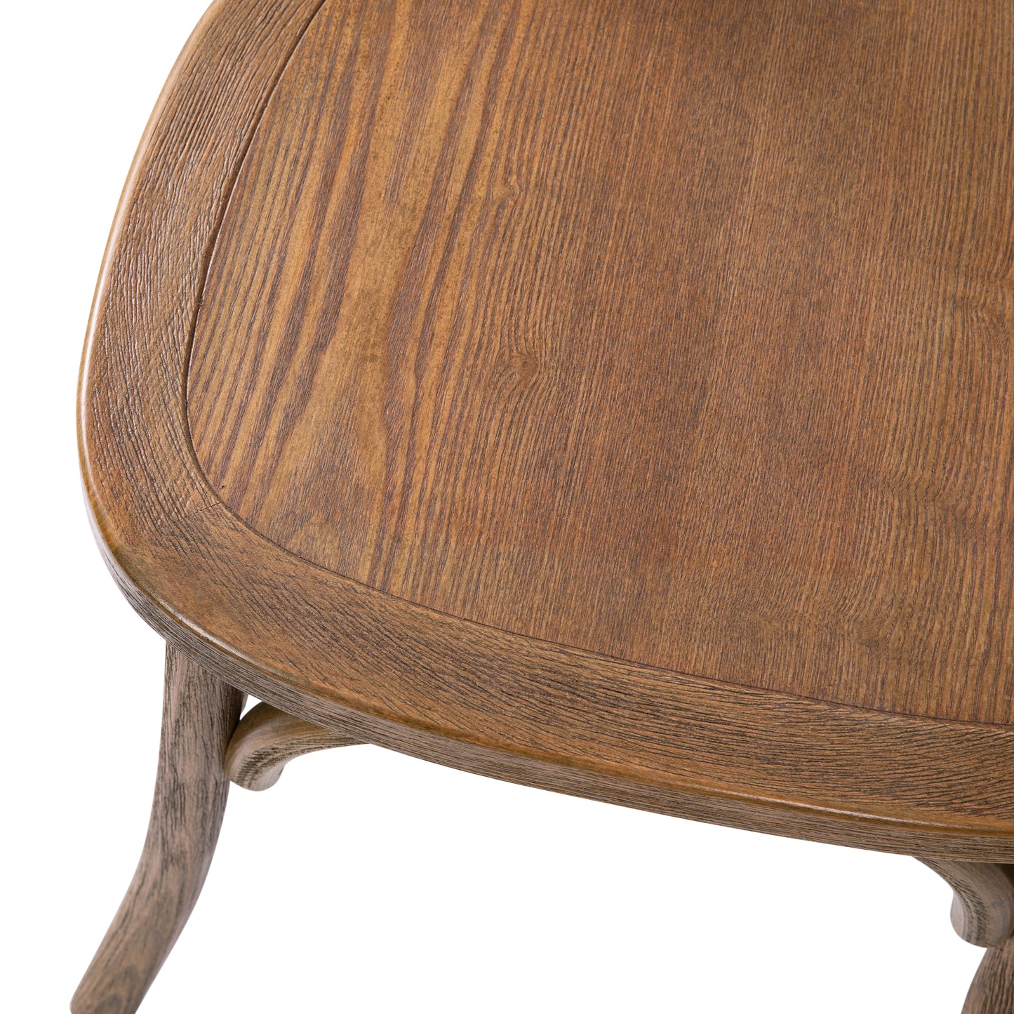 Advantage Hand Scraped Dark Natural X-Back Chair Dark Natural