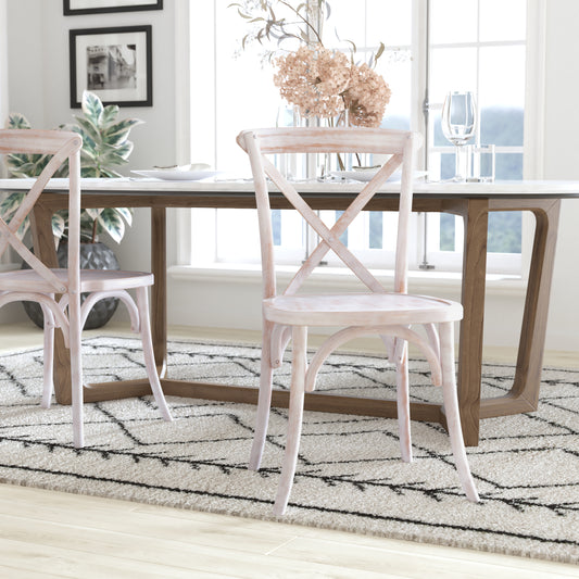 Advantage Lime Wash X-Back Chair Lime Wash X-BACK-LW