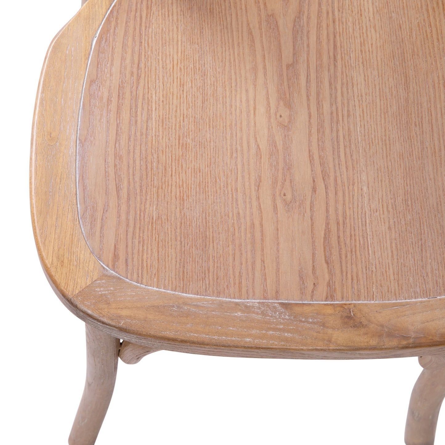 Advantage Medium With White Grain X-Back Chair Medium White Grain
