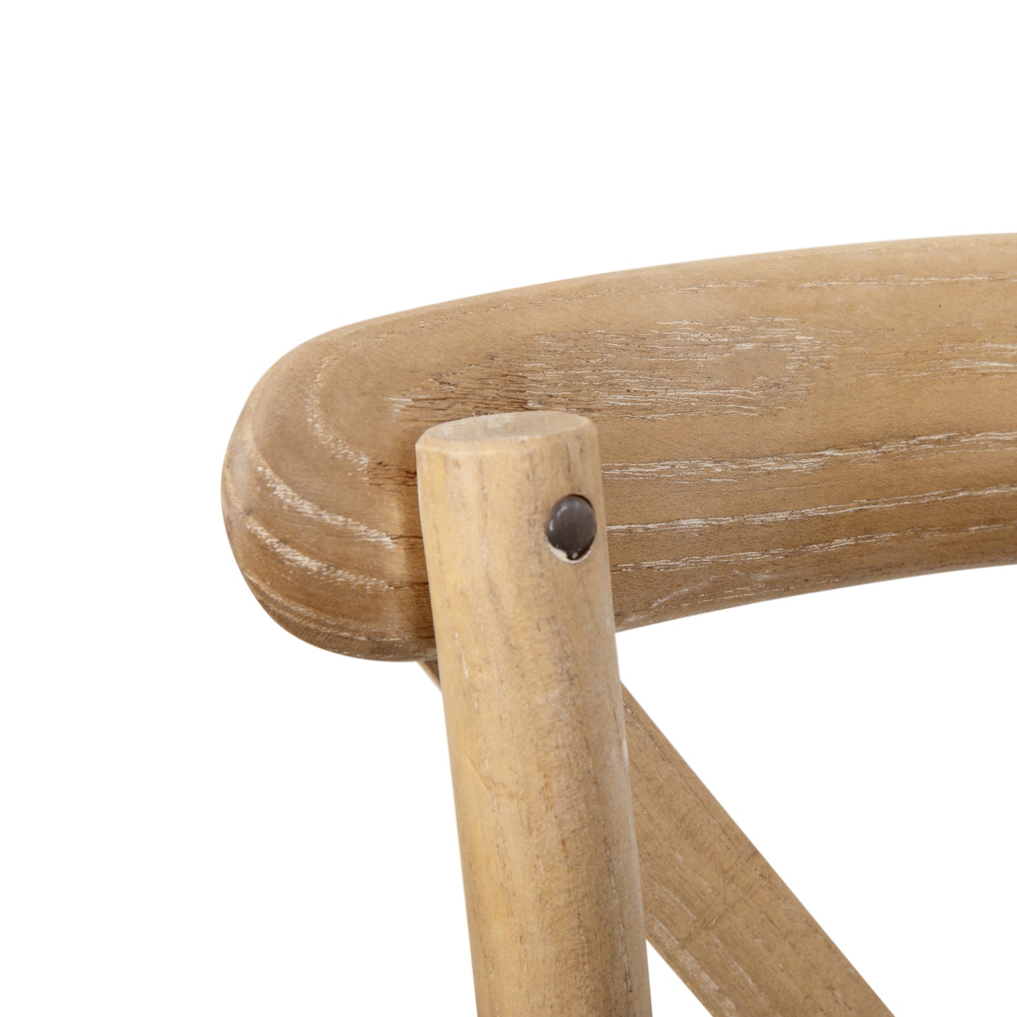 Advantage Natural With White Grain X-Back Chair Natural White Grain