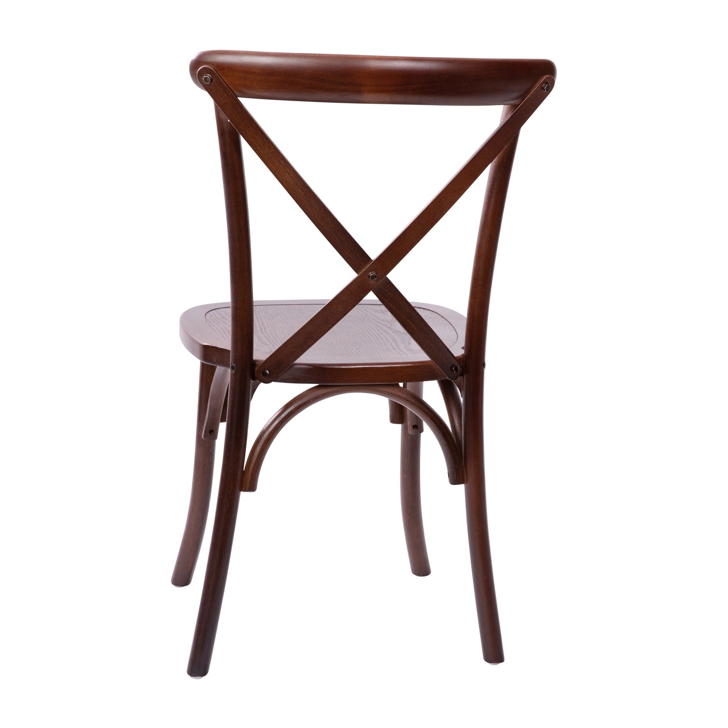 Advantage Walnut X-Back Chair Walnut