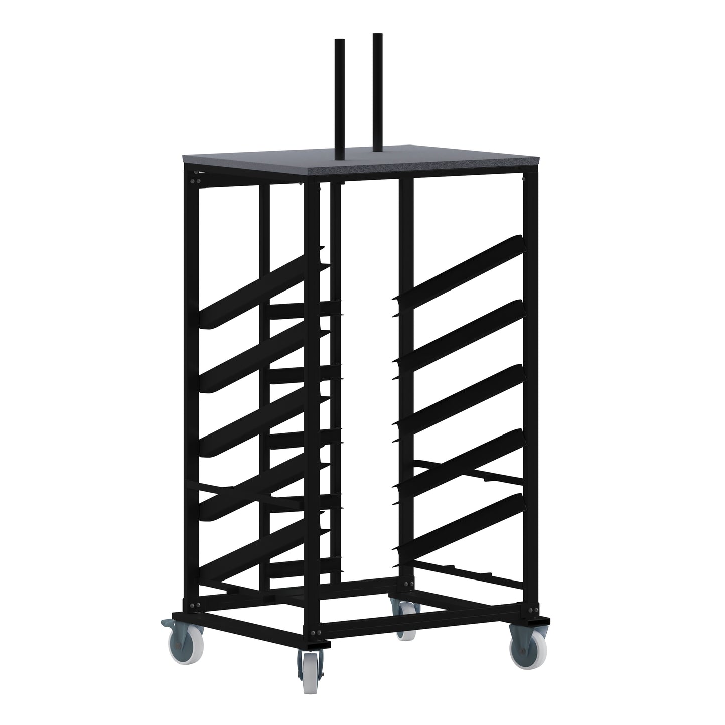Neena Cocktail Table Dolly for 30'' Round Tables Black
