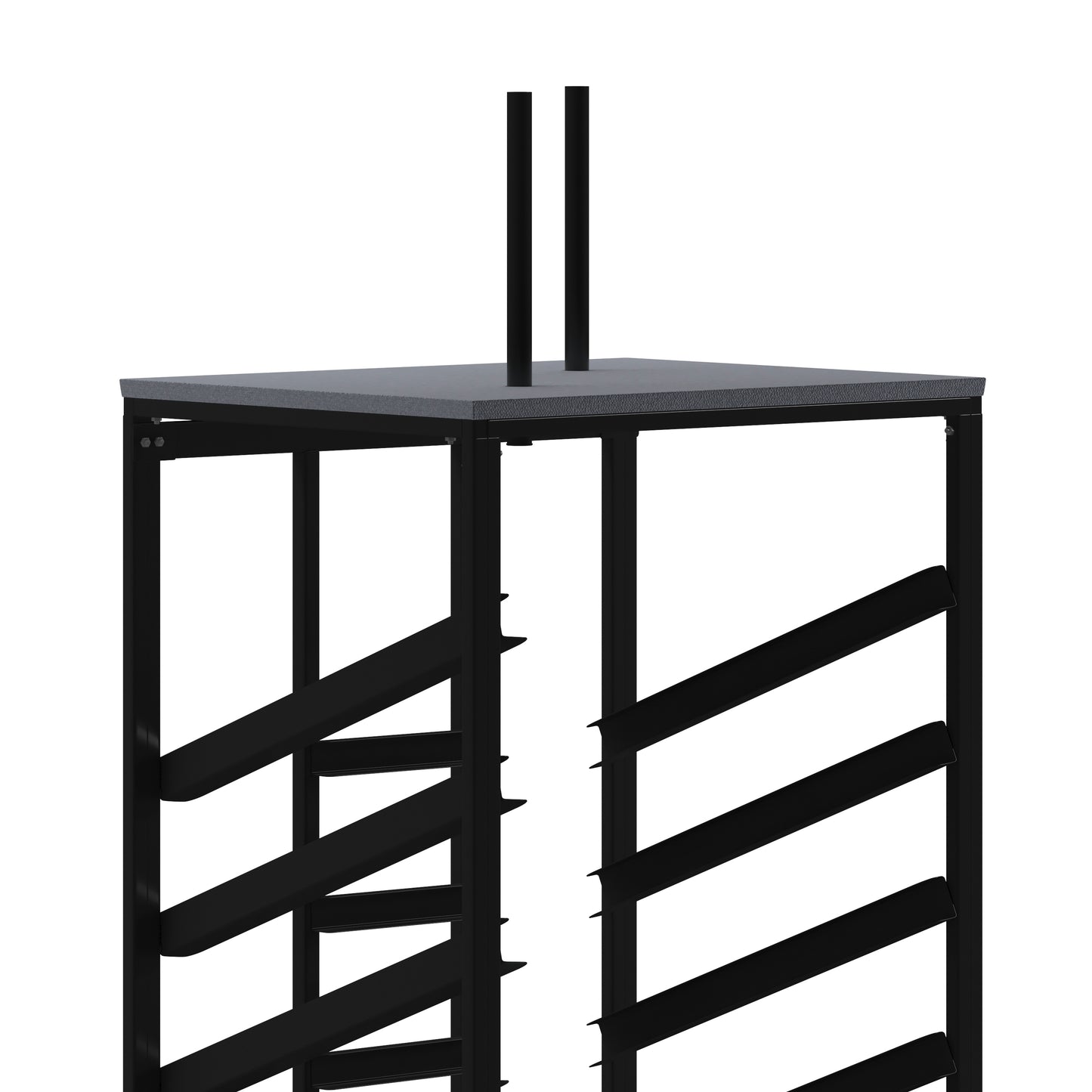 Neena Cocktail Table Dolly for 30'' Round Tables Black