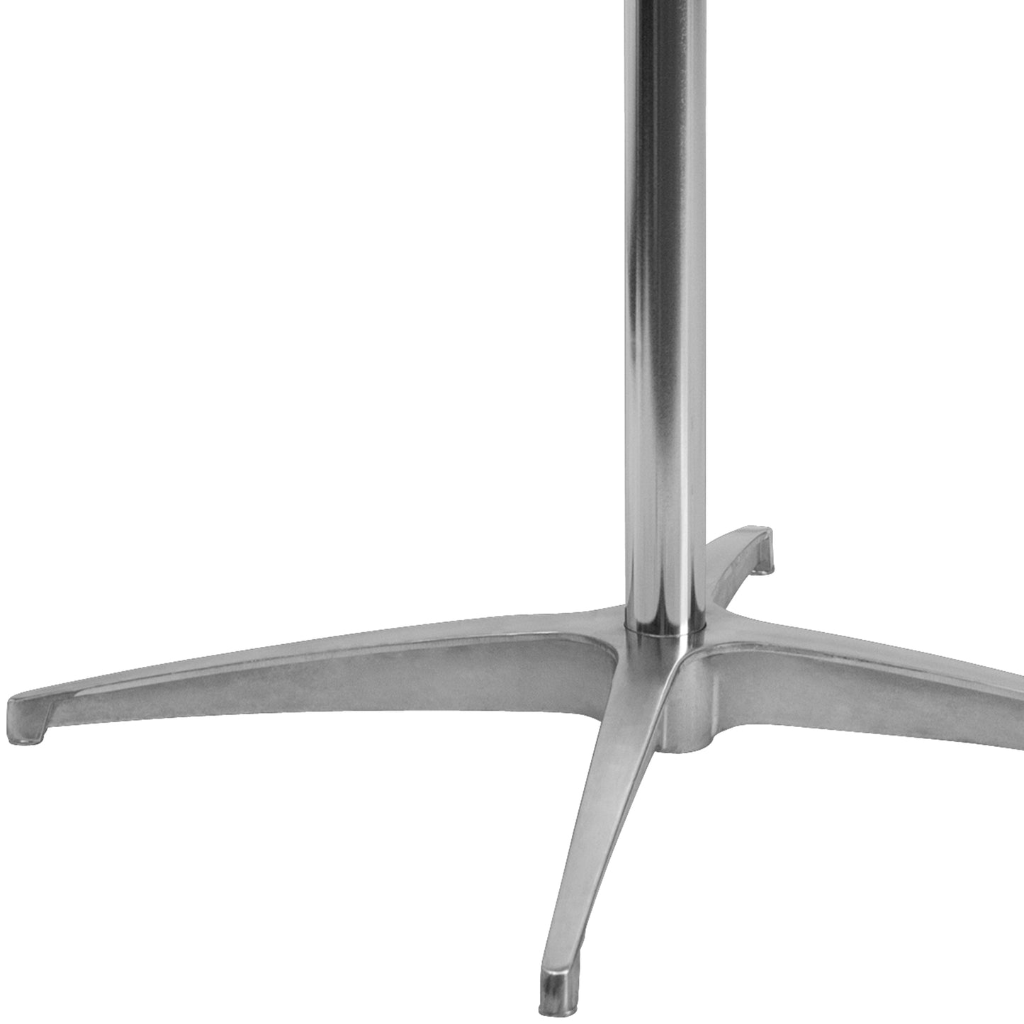 Lars 30'' Round Wood Cocktail Table with 30'' and 42'' Columns Natural XA-30-COTA-GG