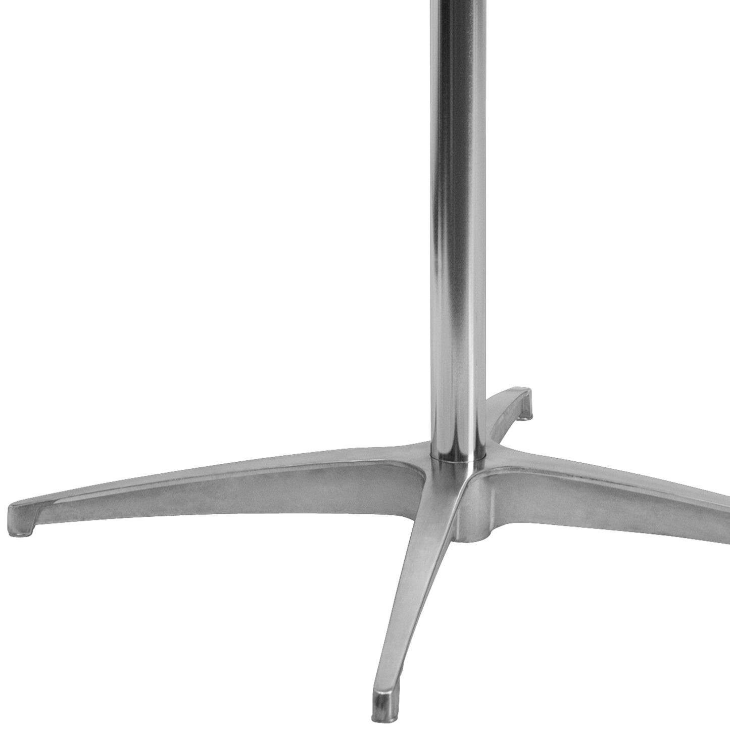 Lars 36'' Round Wood Cocktail Table with 30'' and 42'' Columns Natural