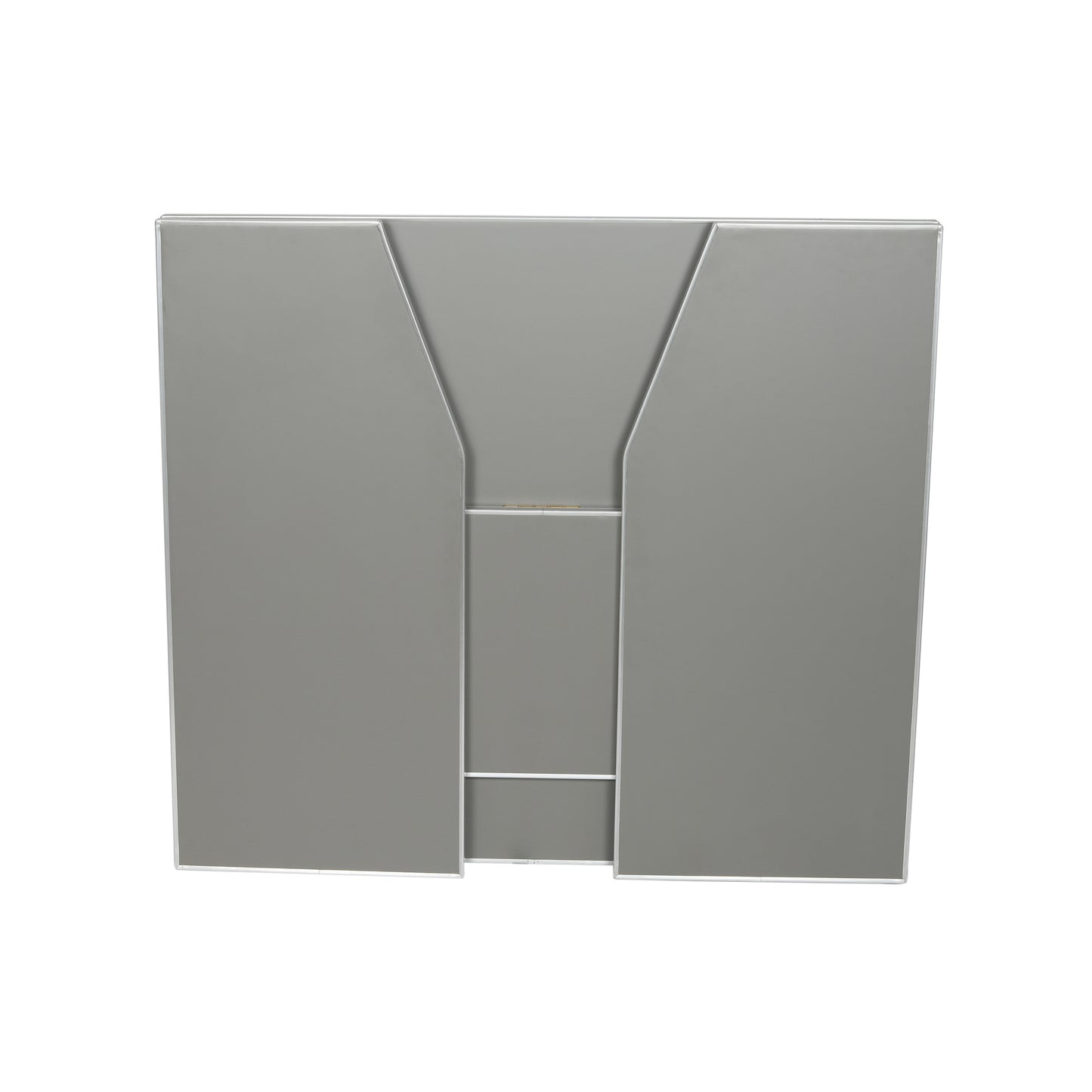 Amara 4' Slate Gray Laminate Foldable Bar - Portable Event Bar Gray XA-BAR-48-GY-GG