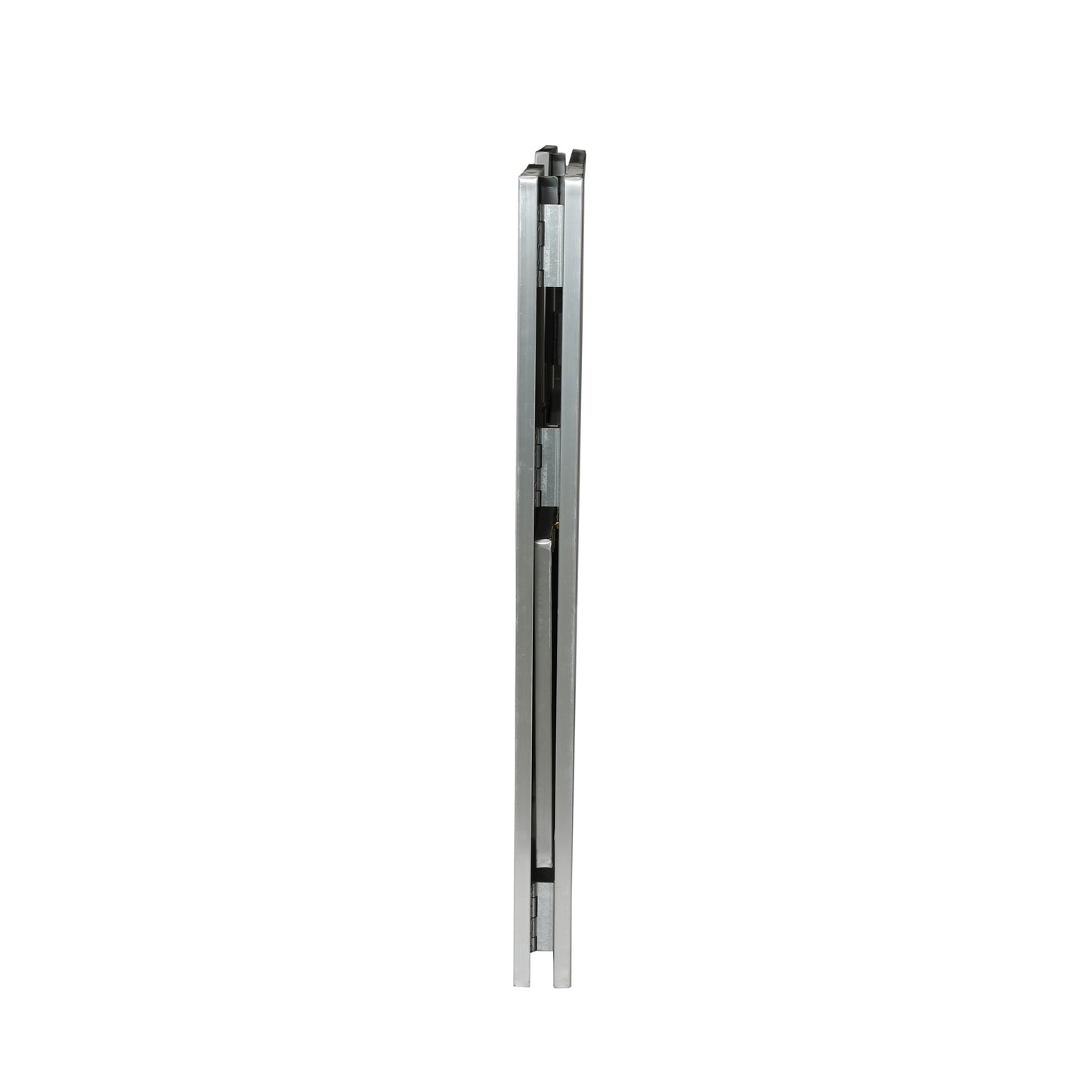Amara 4' Slate Gray Laminate Foldable Bar - Portable Event Bar Gray XA-BAR-48-GY-GG