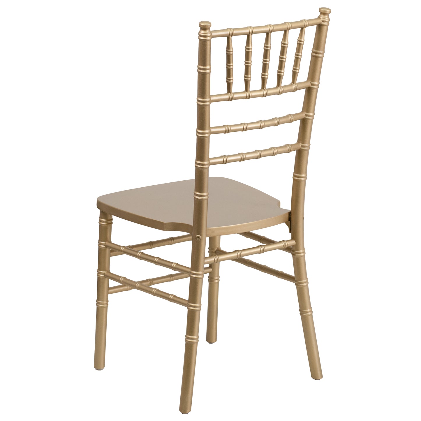 HERCULES Series Gold Wood Chiavari Chair Gold