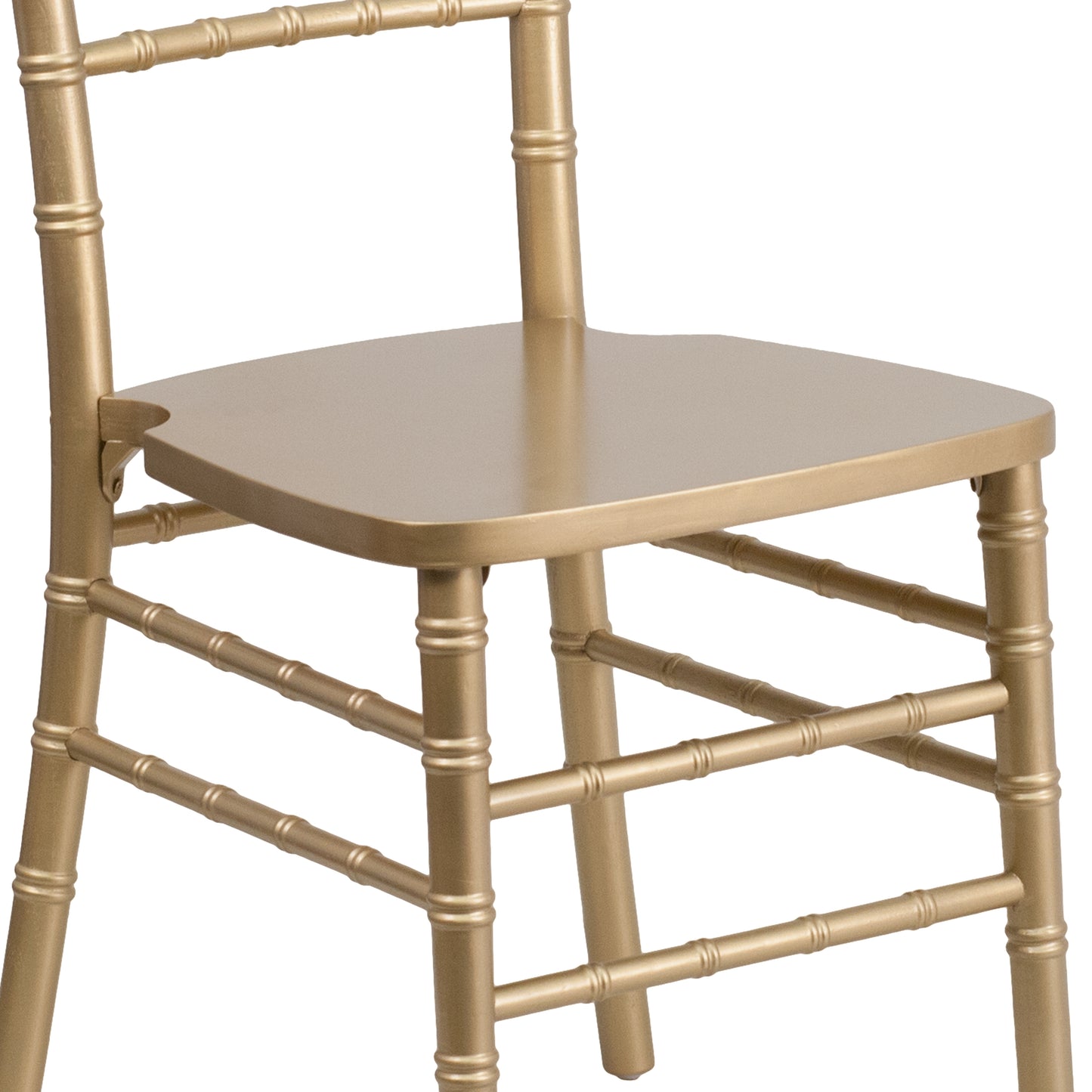 HERCULES Series Gold Wood Chiavari Chair Gold