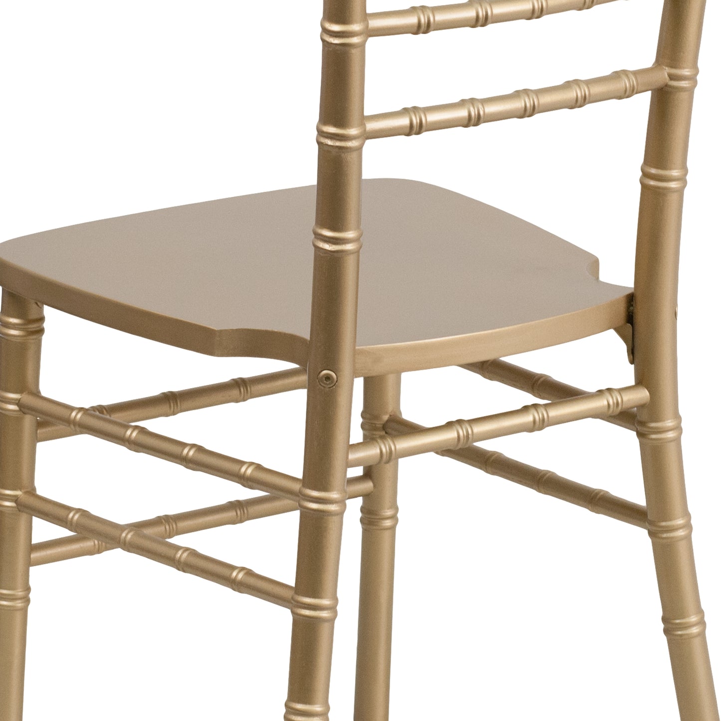 HERCULES Series Gold Wood Chiavari Chair Gold
