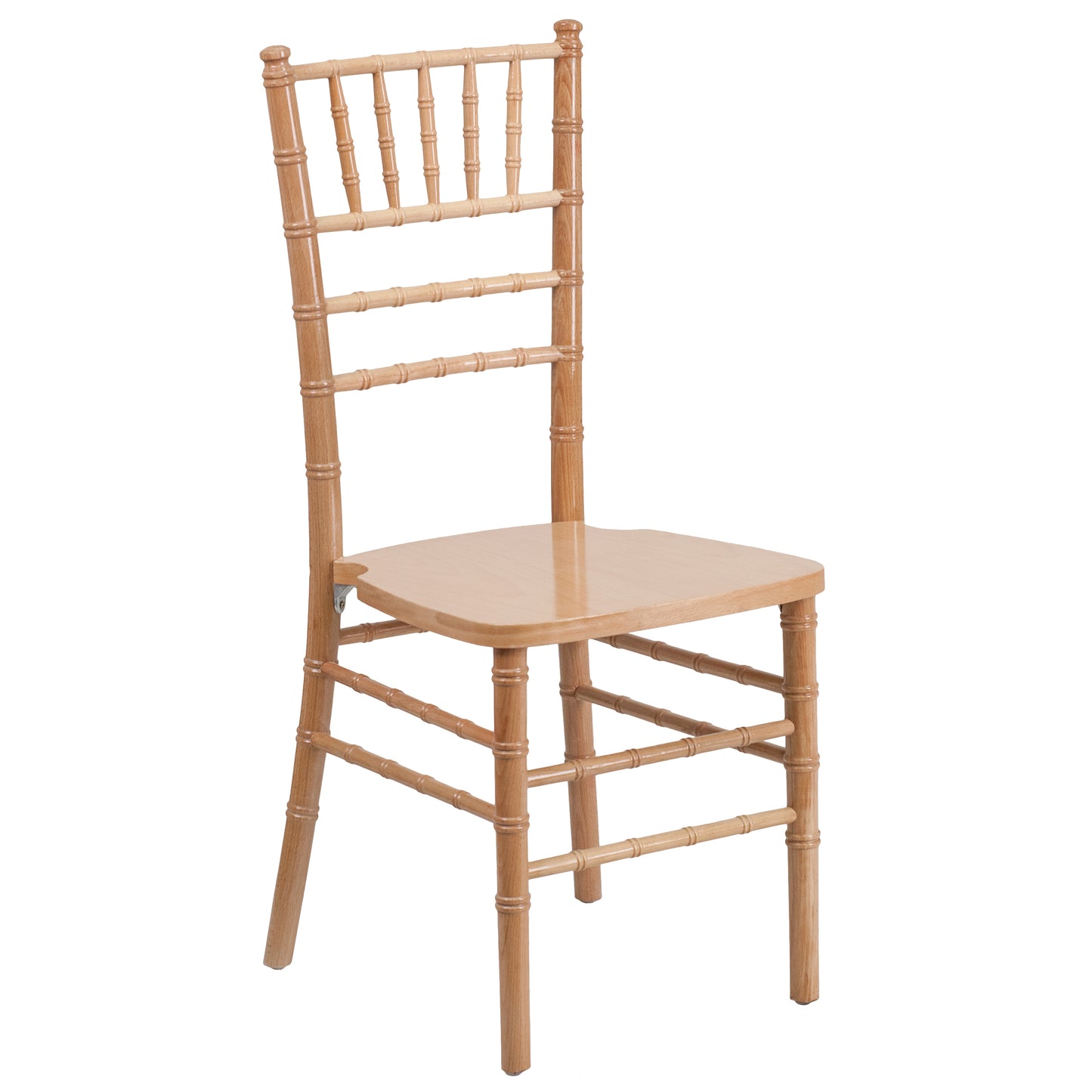 HERCULES Series Natural Wood Chiavari Chair Natural