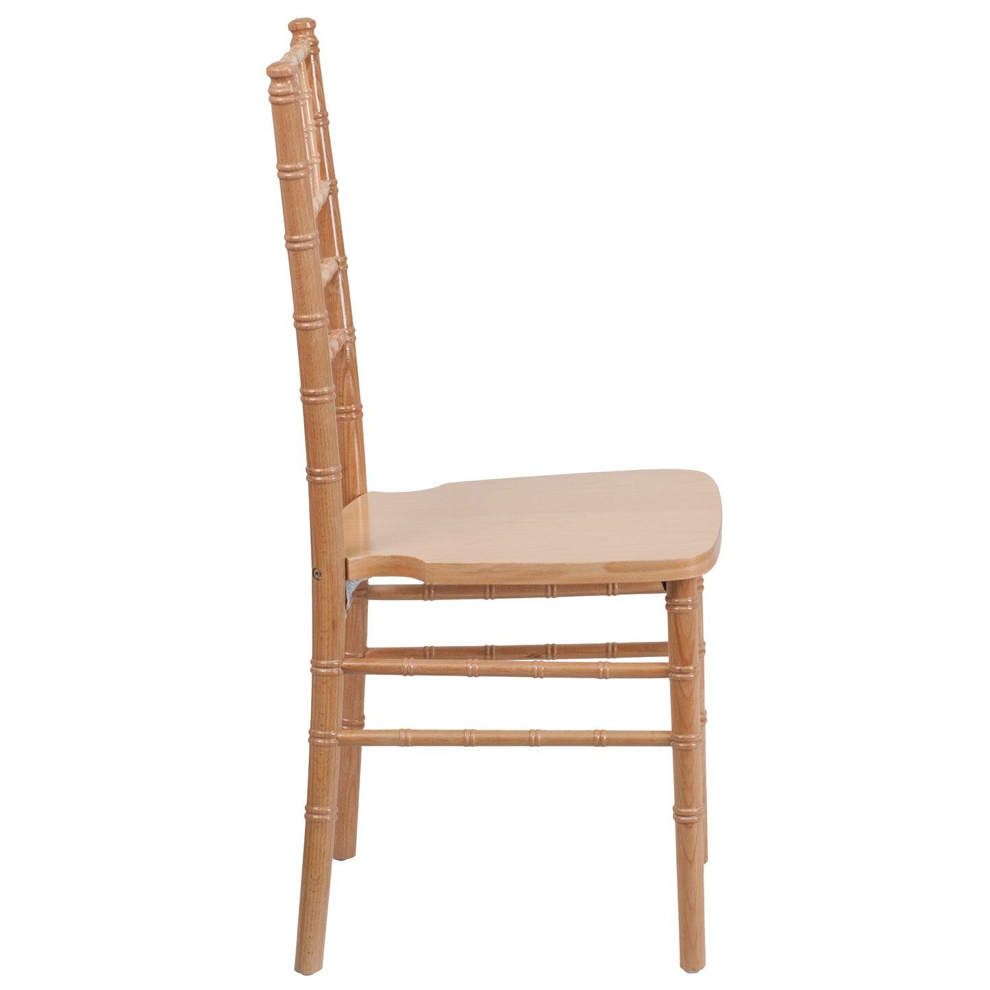 HERCULES Series Natural Wood Chiavari Chair Natural