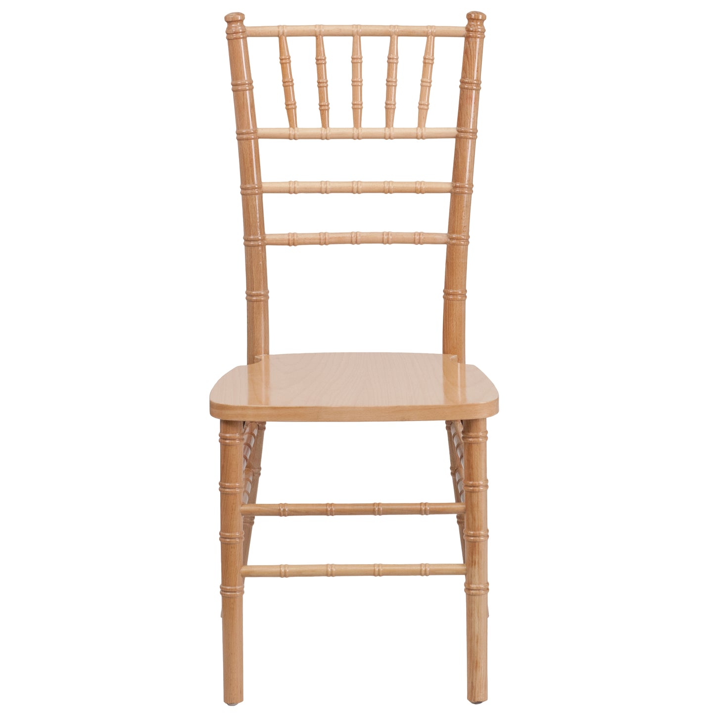 HERCULES Series Natural Wood Chiavari Chair Natural