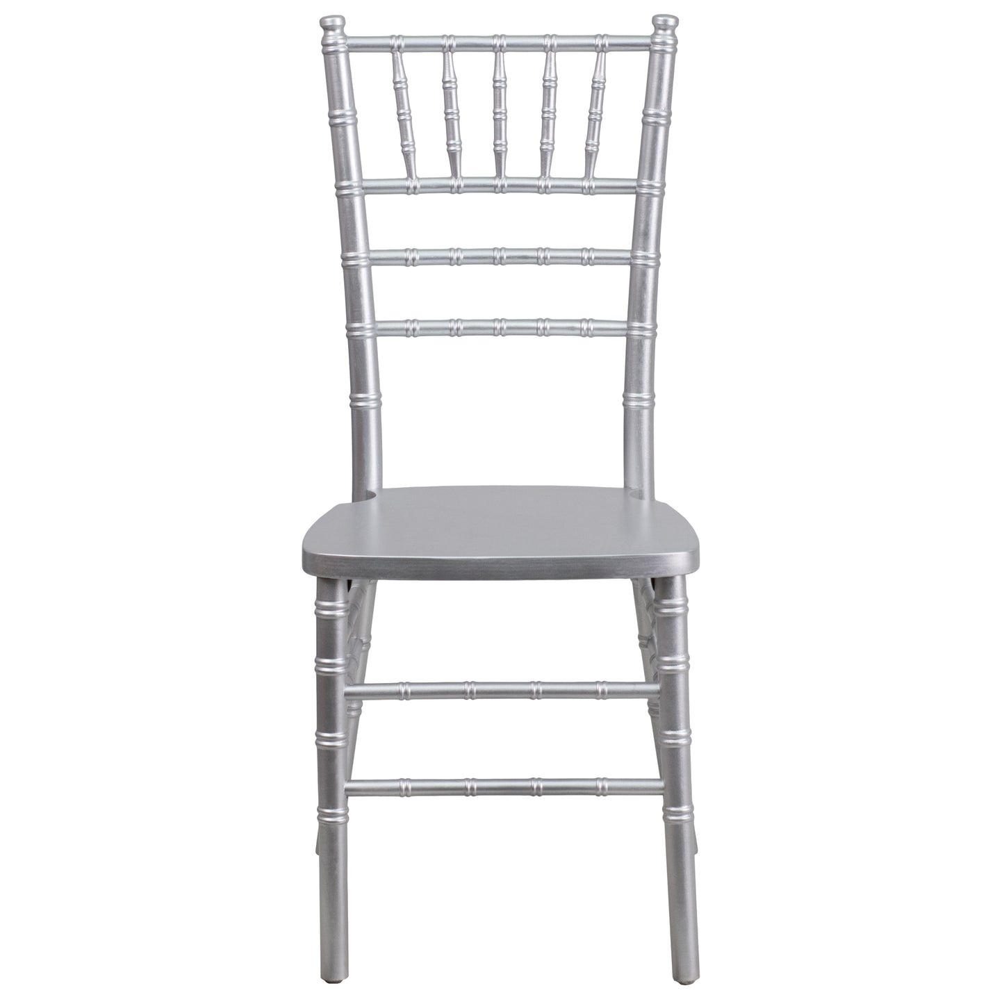 HERCULES Series Silver Wood Chiavari Chair Silver