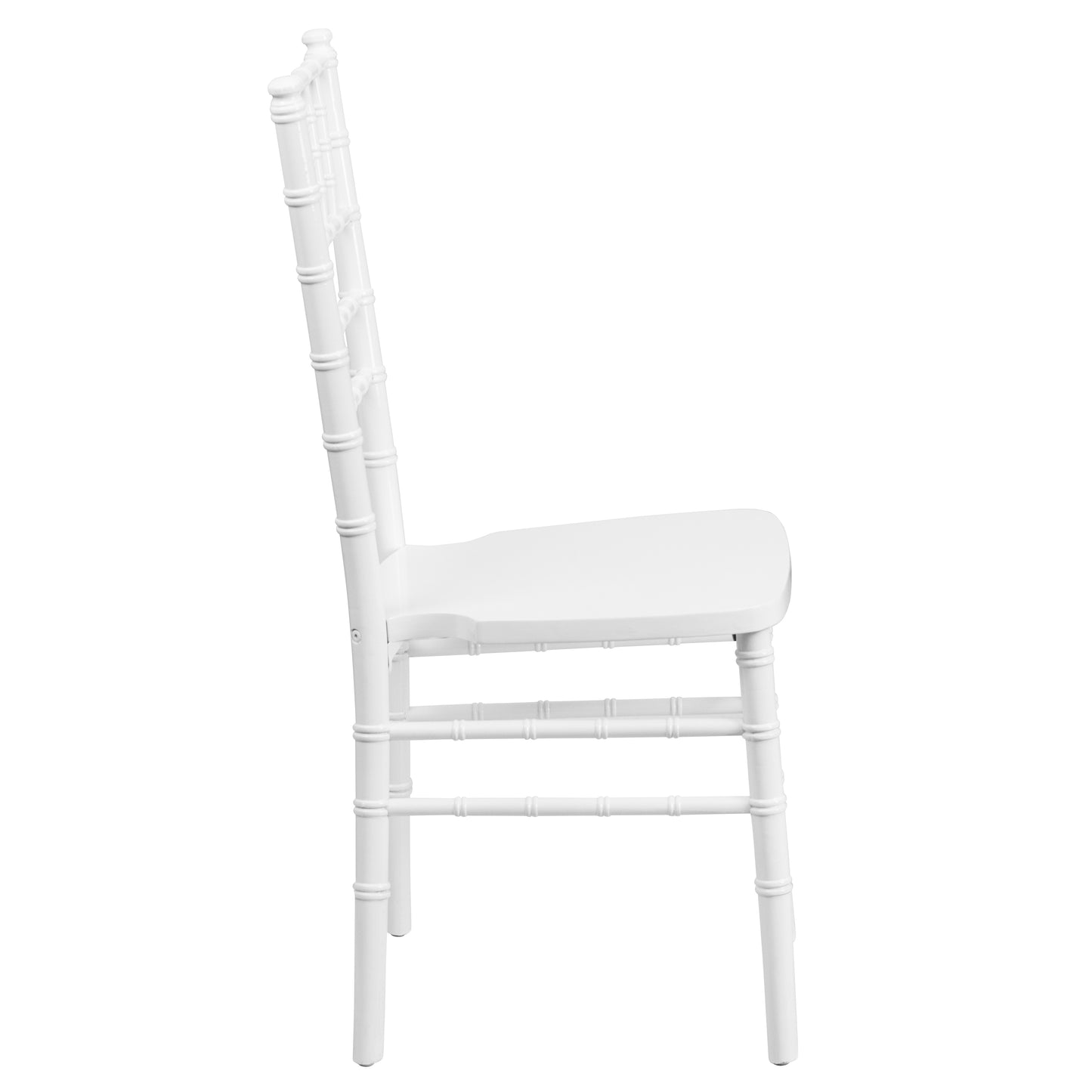 HERCULES Series White Wood Chiavari Chair White