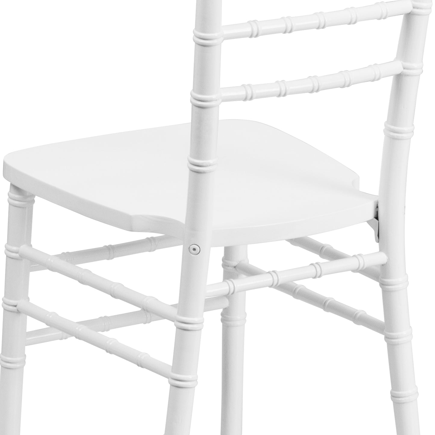 HERCULES Series White Wood Chiavari Chair White