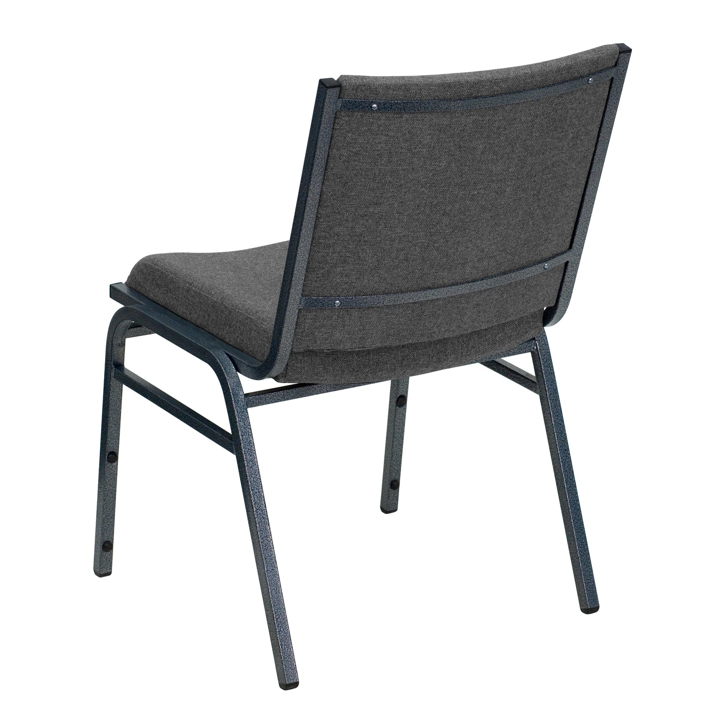 HERCULES Series Heavy Duty Gray Fabric Stack Chair Gray Fabric
