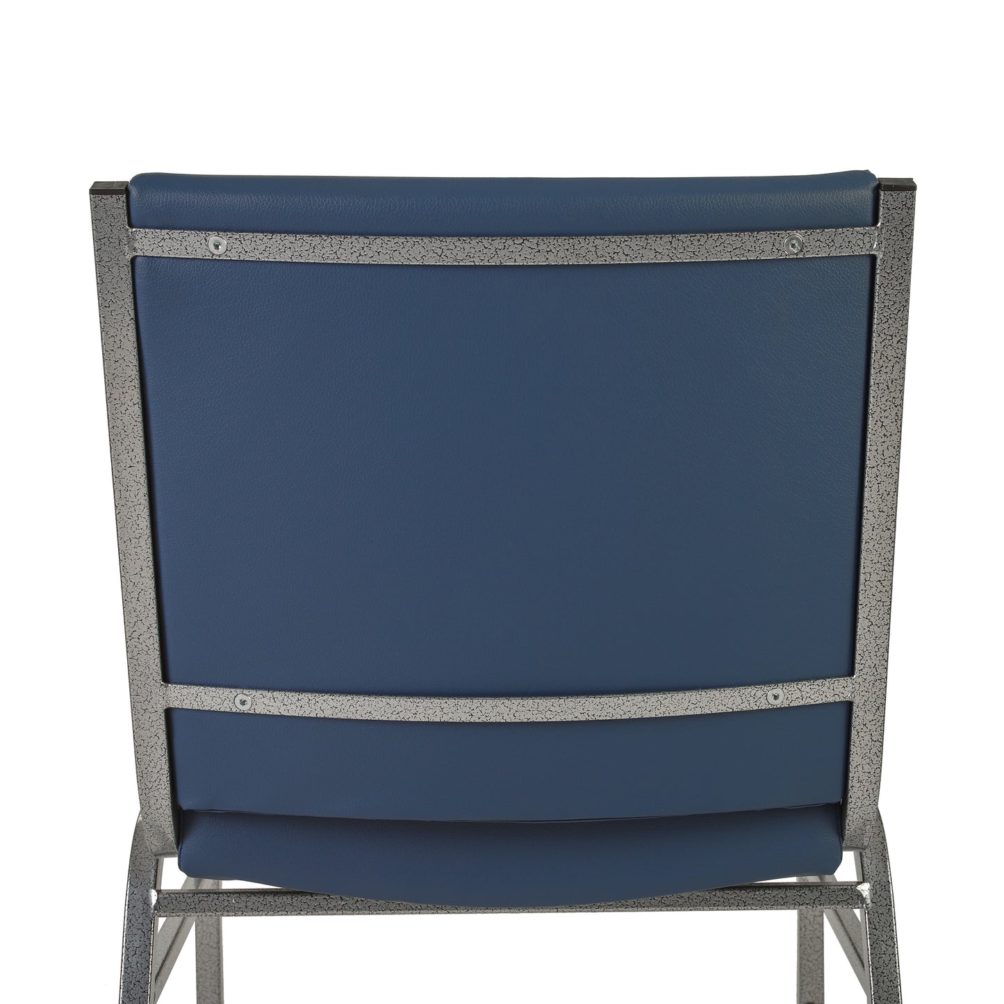 HERCULES Heavy Duty Navy Vinyl Stack Chair Navy Vinyl XU-60153-NVY-VYL-GG