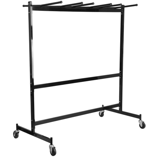 Falon Chair and Table Combo Dolly Black