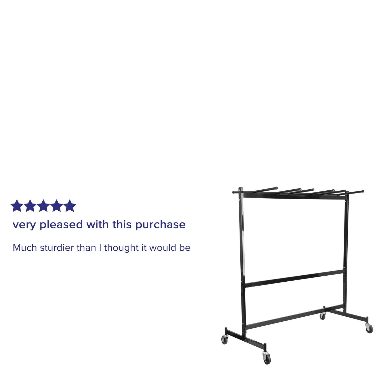 Falon Chair and Table Combo Dolly Black