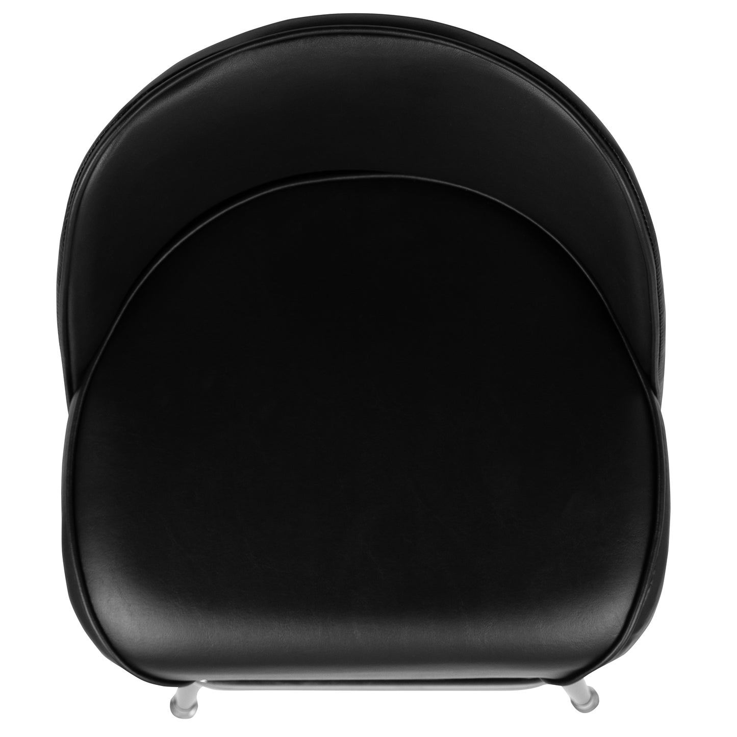 James Metal Barstool with Swivel Bucket Seat Black