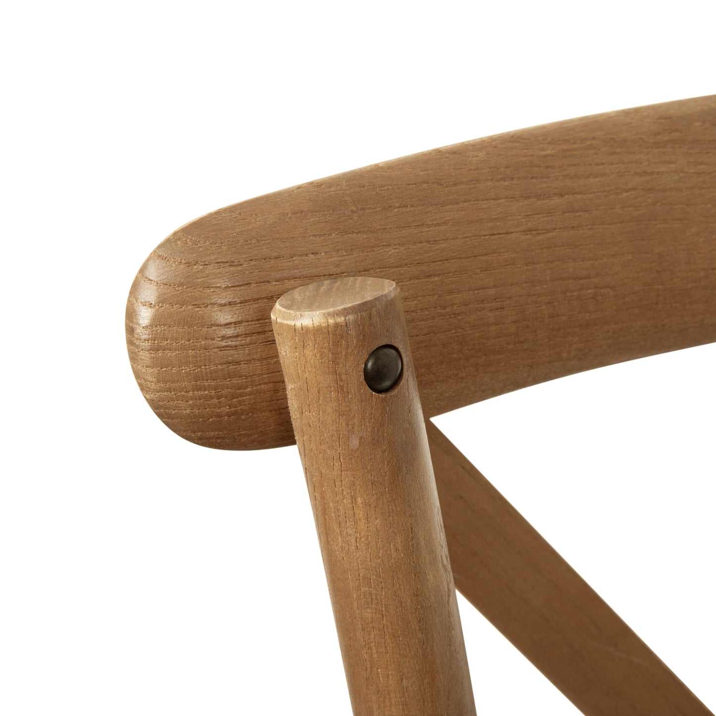 HERCULES Series Stackable Pecan Wood Cross Back Chair Pecan XU-X-PEC-GG