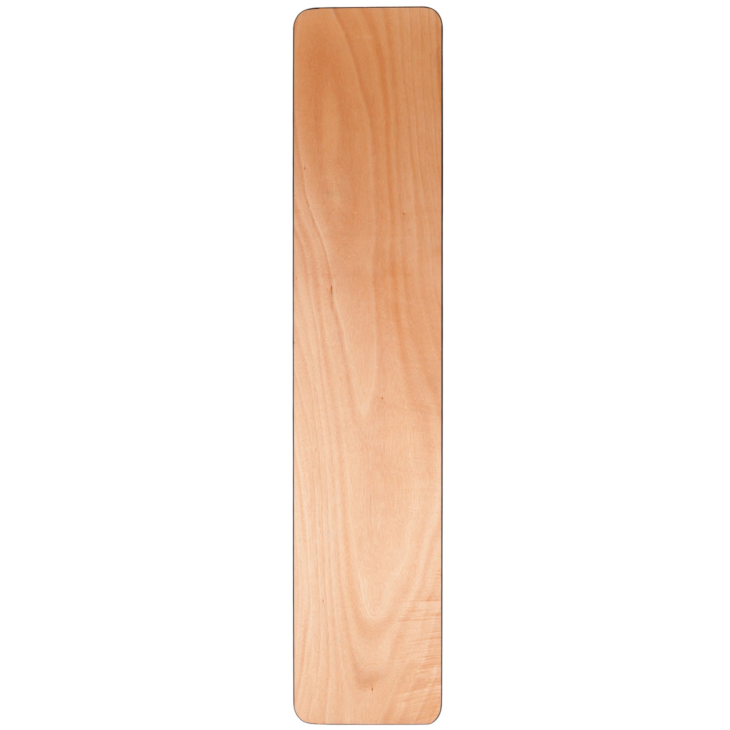 Gael 8-Foot Rectangular Wood Folding Training / Seminar Table with Smooth Clear Coated Finished Top Natural