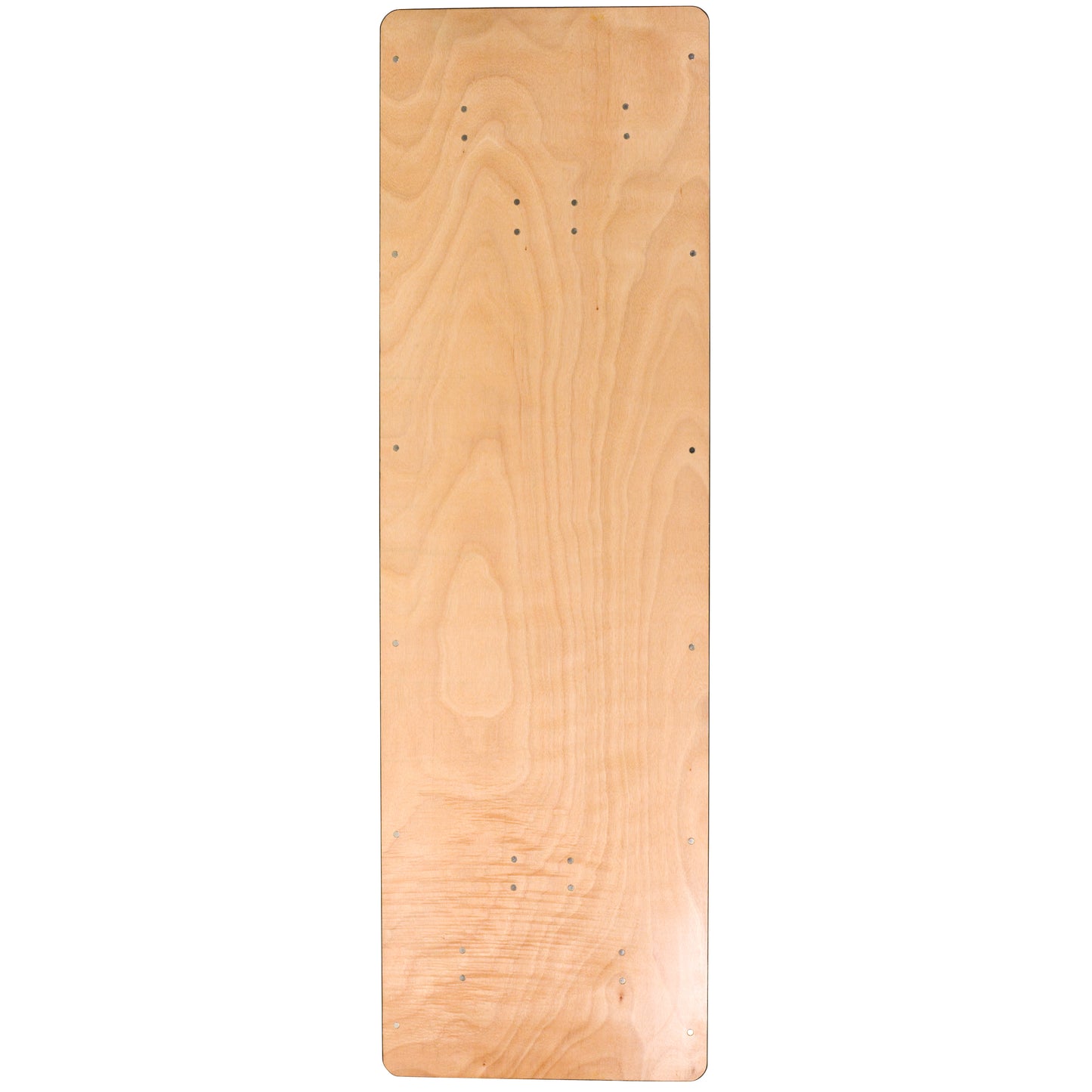 Gael 8-Foot Rectangular Wood Folding Banquet Table with Clear Coated Finished Top Natural YT-WTFT30X96-TBL-GG