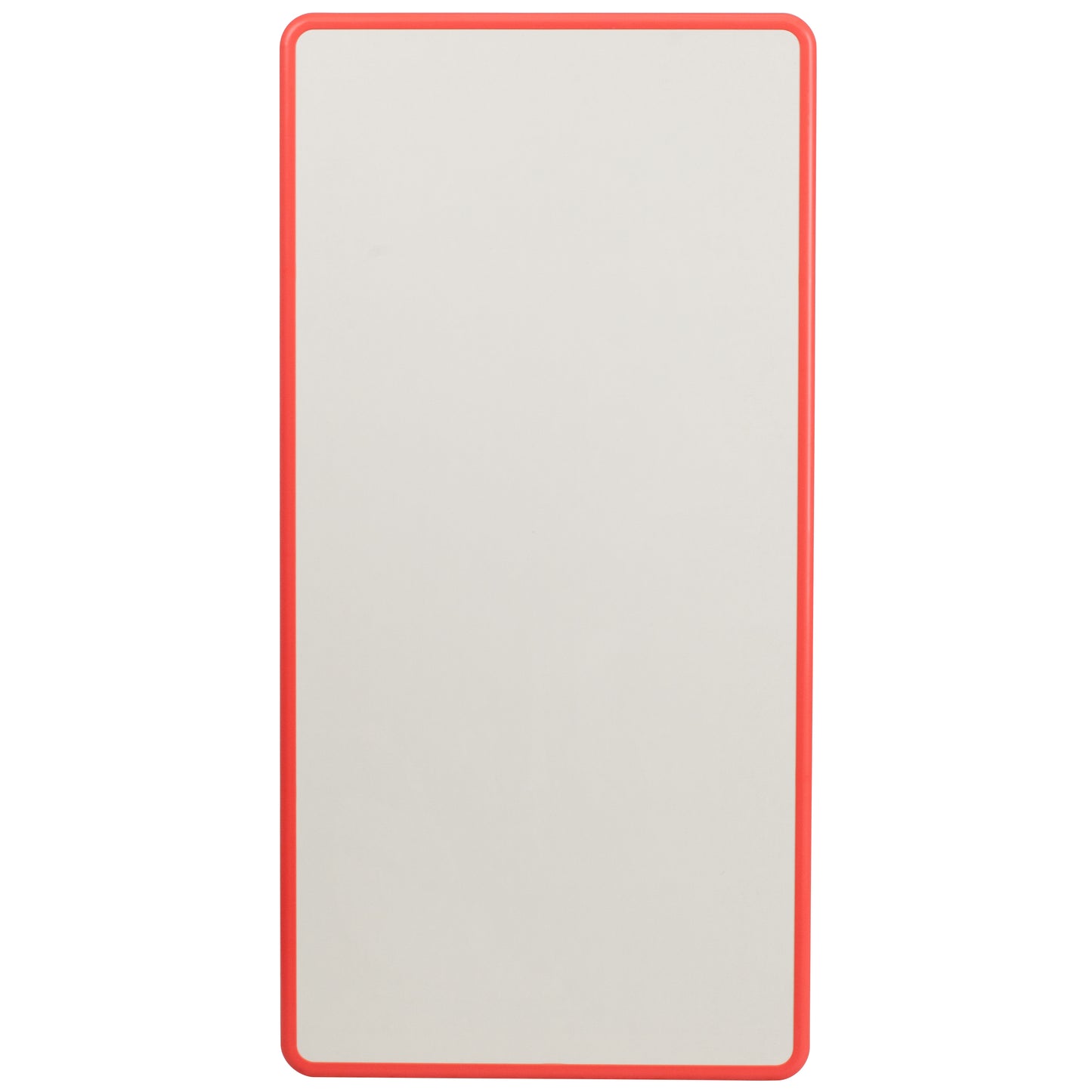 Wren Adjustable Height Kids Activity Table, Red/Gray Plastic, 23.6"W x 47.25"L, Rectangular, Table Only Red