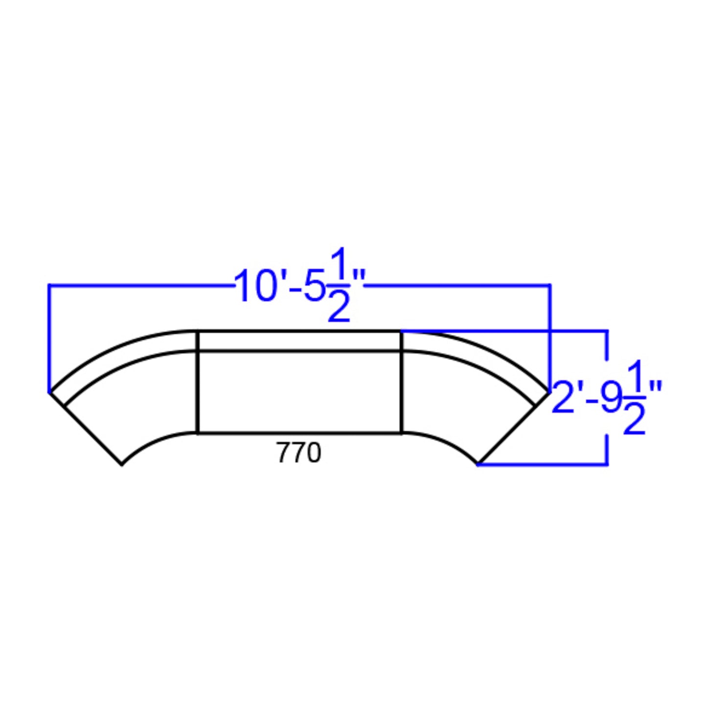 HERCULES Alon Series Black LeatherSoft Reception Configuration, 3 Pieces Black ZB-803-770-SET-BK-GG