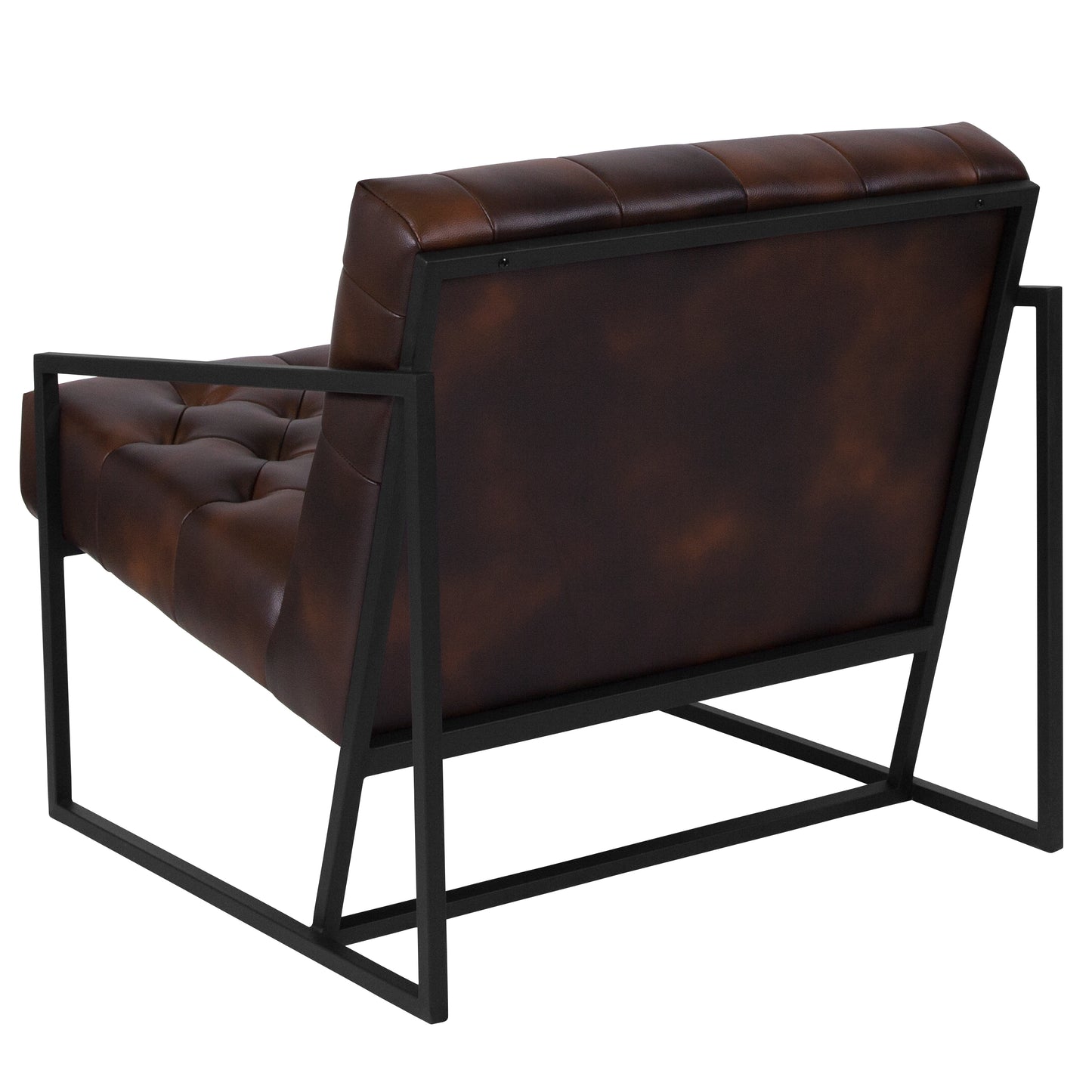 HERCULES Madison Series Bomber Jacket LeatherSoft Tufted Lounge Chair Bomber Jacket