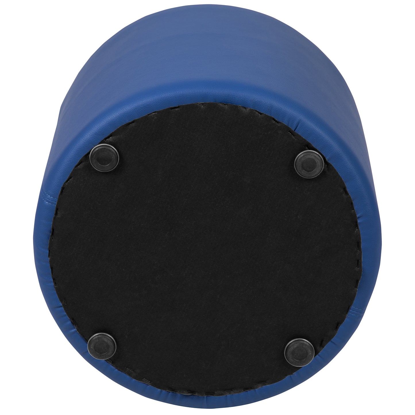 Nicholas Soft Seating Flexible Circle for Classrooms and Common Spaces - 18" Seat Height (Blue) Blue ZB-FT-045R-18-BLUE-GG