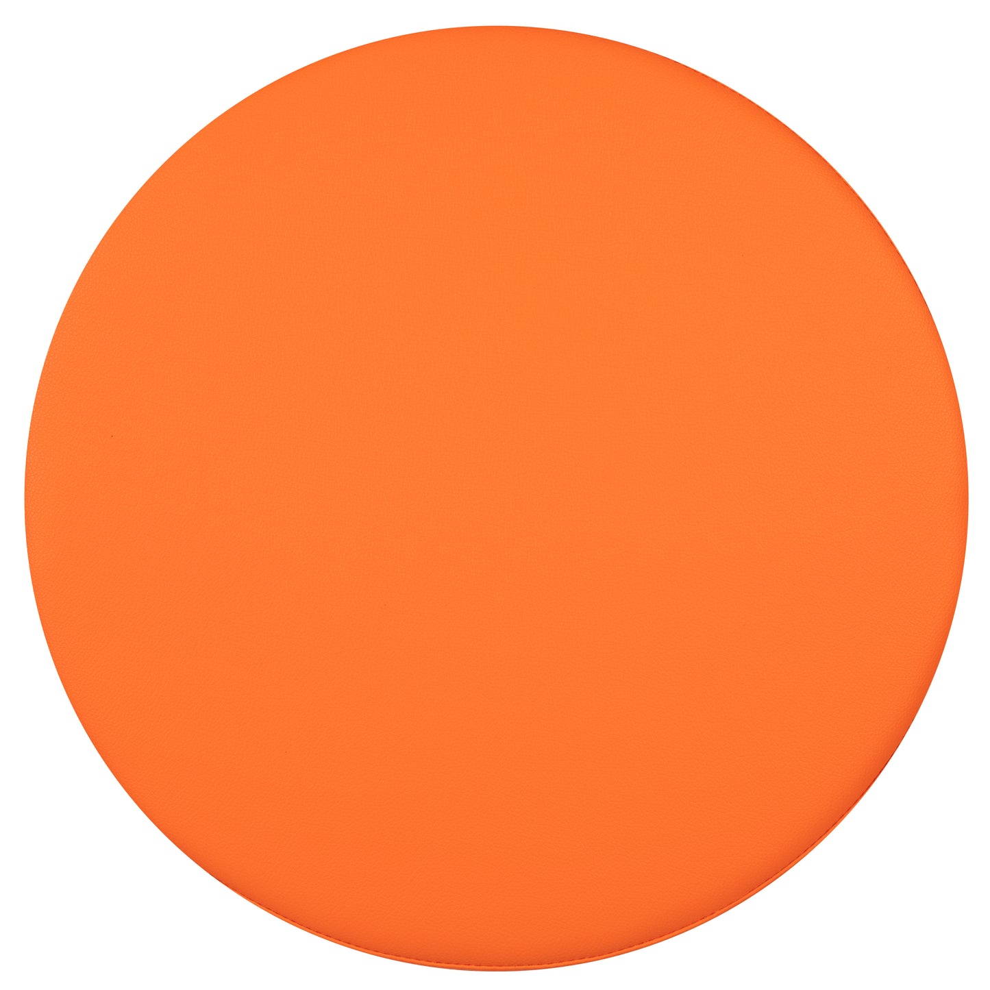 Nicholas Soft Seating Flexible Circle for Classrooms and Common Spaces - 18" Seat Height (Orange) Orange
