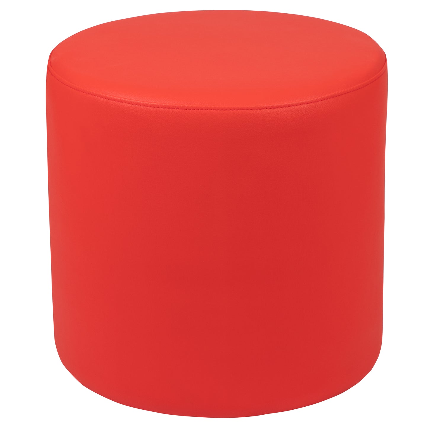 Nicholas Soft Seating Flexible Circle for Classrooms and Common Spaces - 18" Seat Height (Red) Red ZB-FT-045R-18-RED-GG