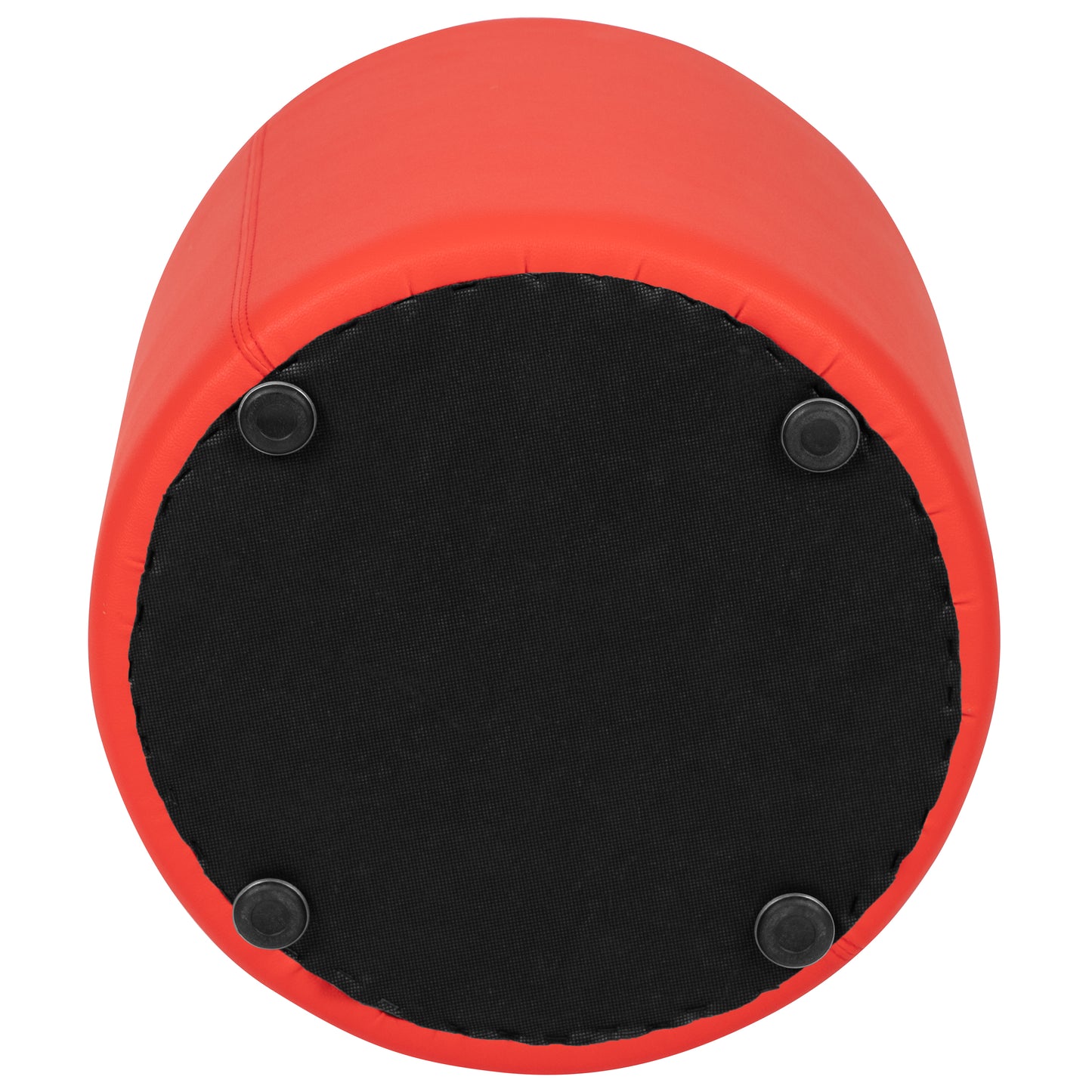 Nicholas Soft Seating Flexible Circle for Classrooms and Common Spaces - 18" Seat Height (Red) Red ZB-FT-045R-18-RED-GG