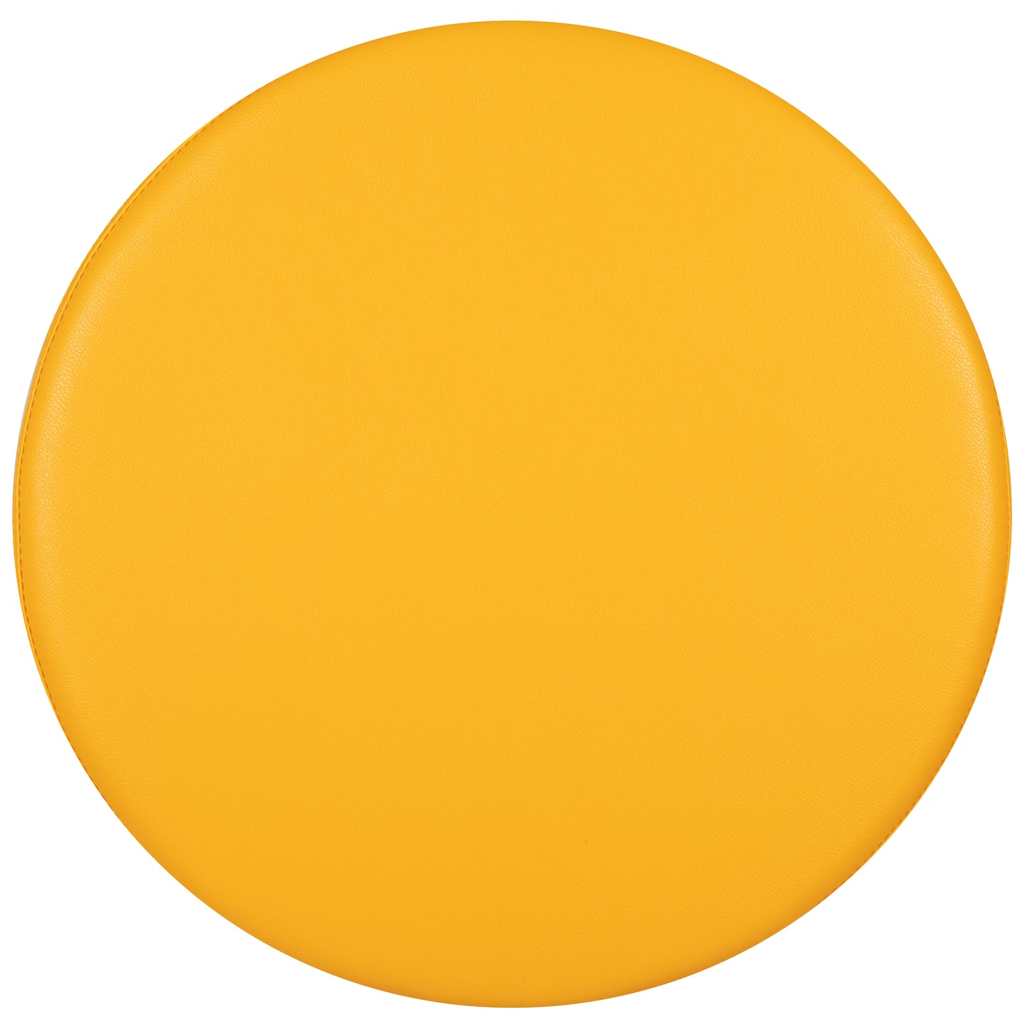 Nicholas Soft Seating Flexible Circle for Classrooms and Common Spaces - 18" Seat Height (Yellow) Yellow