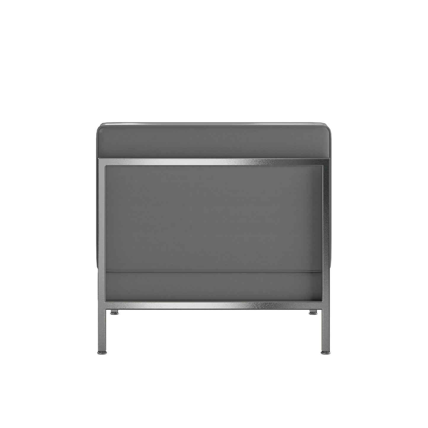 Hercules Imagination Series Contemporary Gray Leathersoft Middle Chair Gray ZB-IMAG-MIDDLE-GY-GG