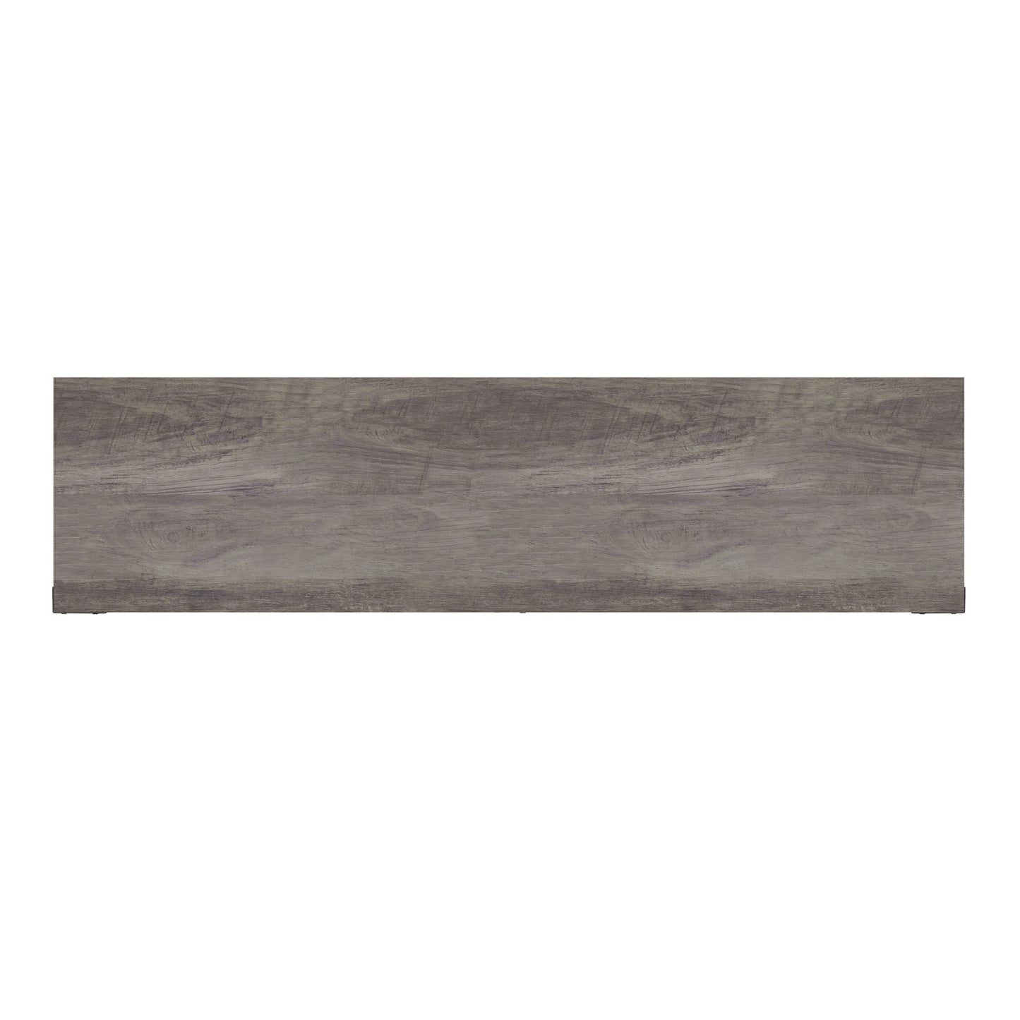 Wyatt 60" Modern Farmhouse Tall TV Console Cabinet with Storage Cabinets and Shelves for TV's up to 60", Gray Wash Gray Wash