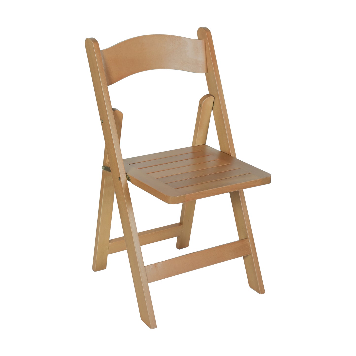 Holden Commercial Grade Oak Solid Wood Folding Dining Chair Oak
