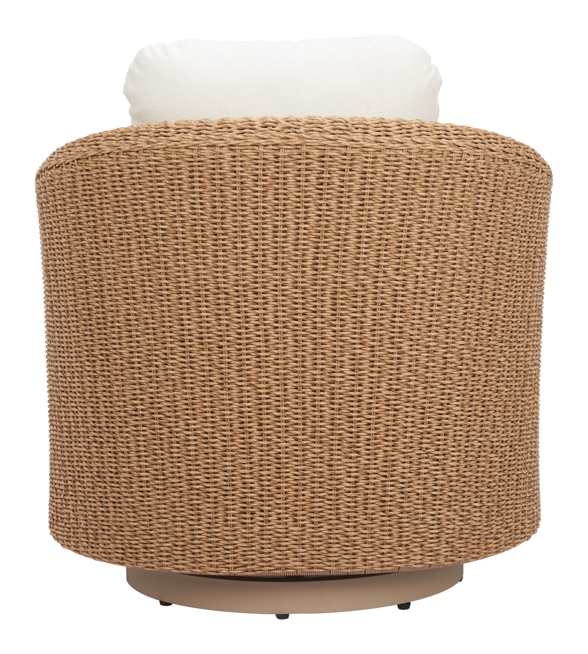 Solara Swivel Chair Ivory - 4