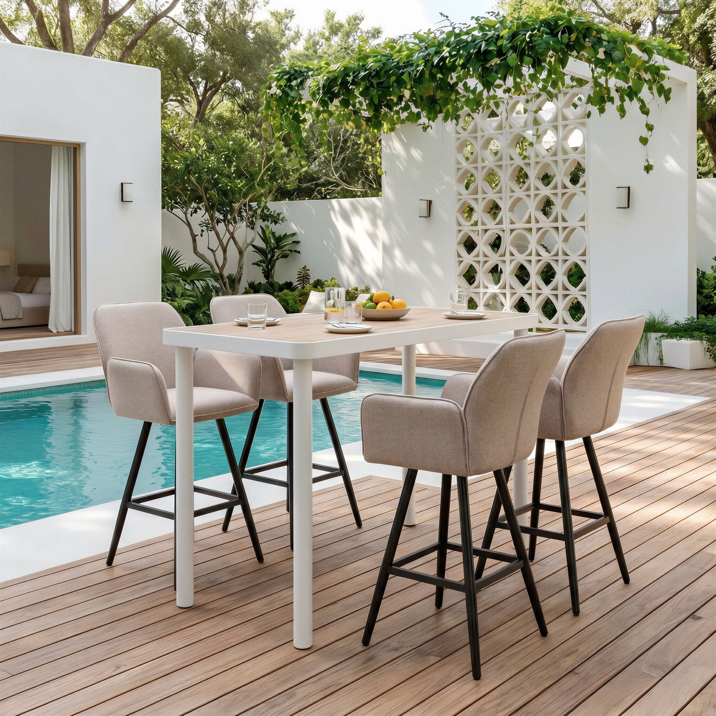 Dimira Bar Table Natural - 8