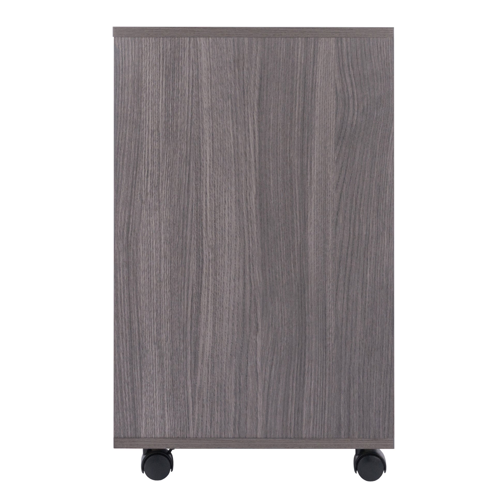 Halifax 5-Drawer Mobile Cabinet, Charcoal