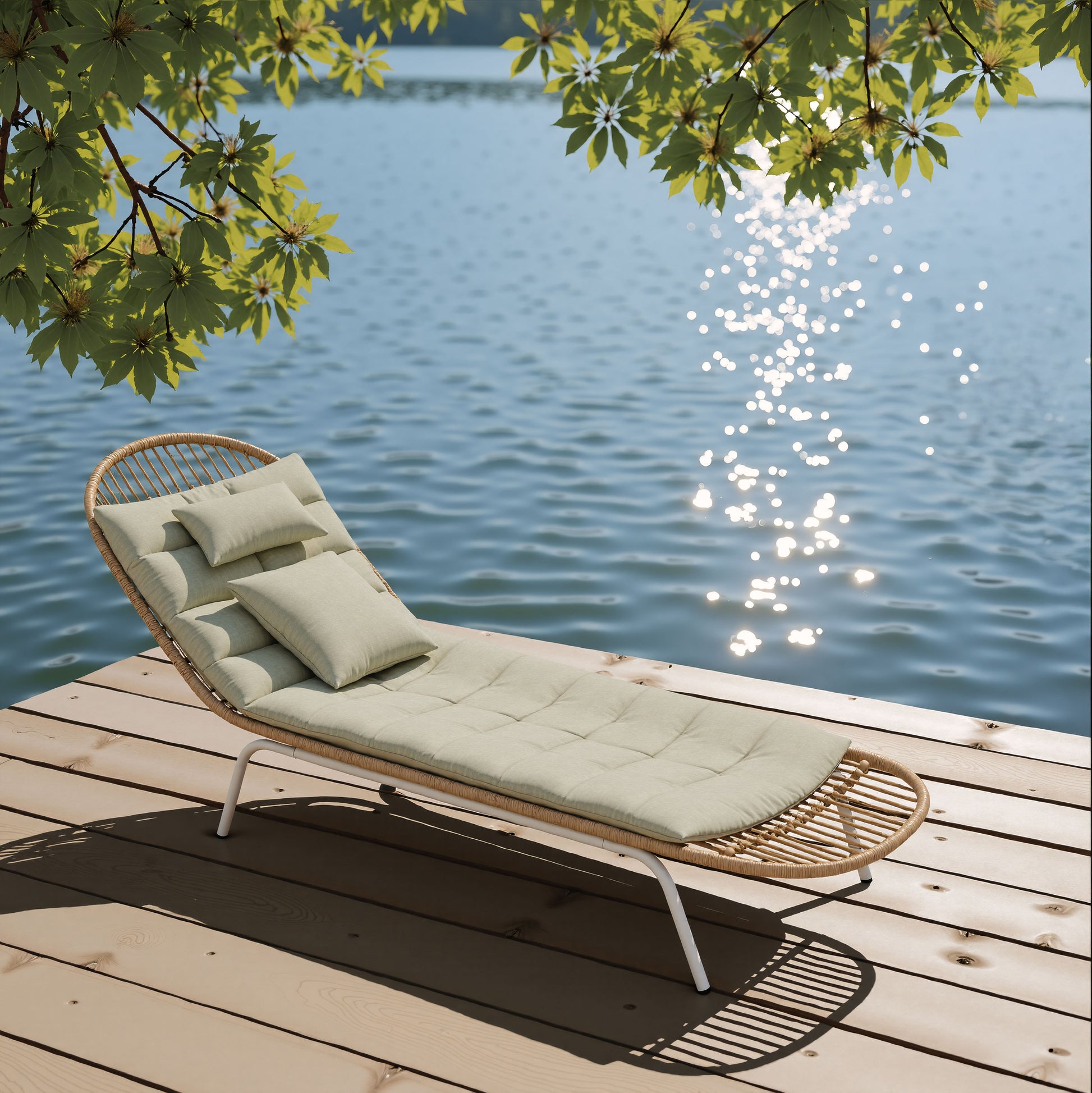 Skim Chaise Lounge Multicolor - 9